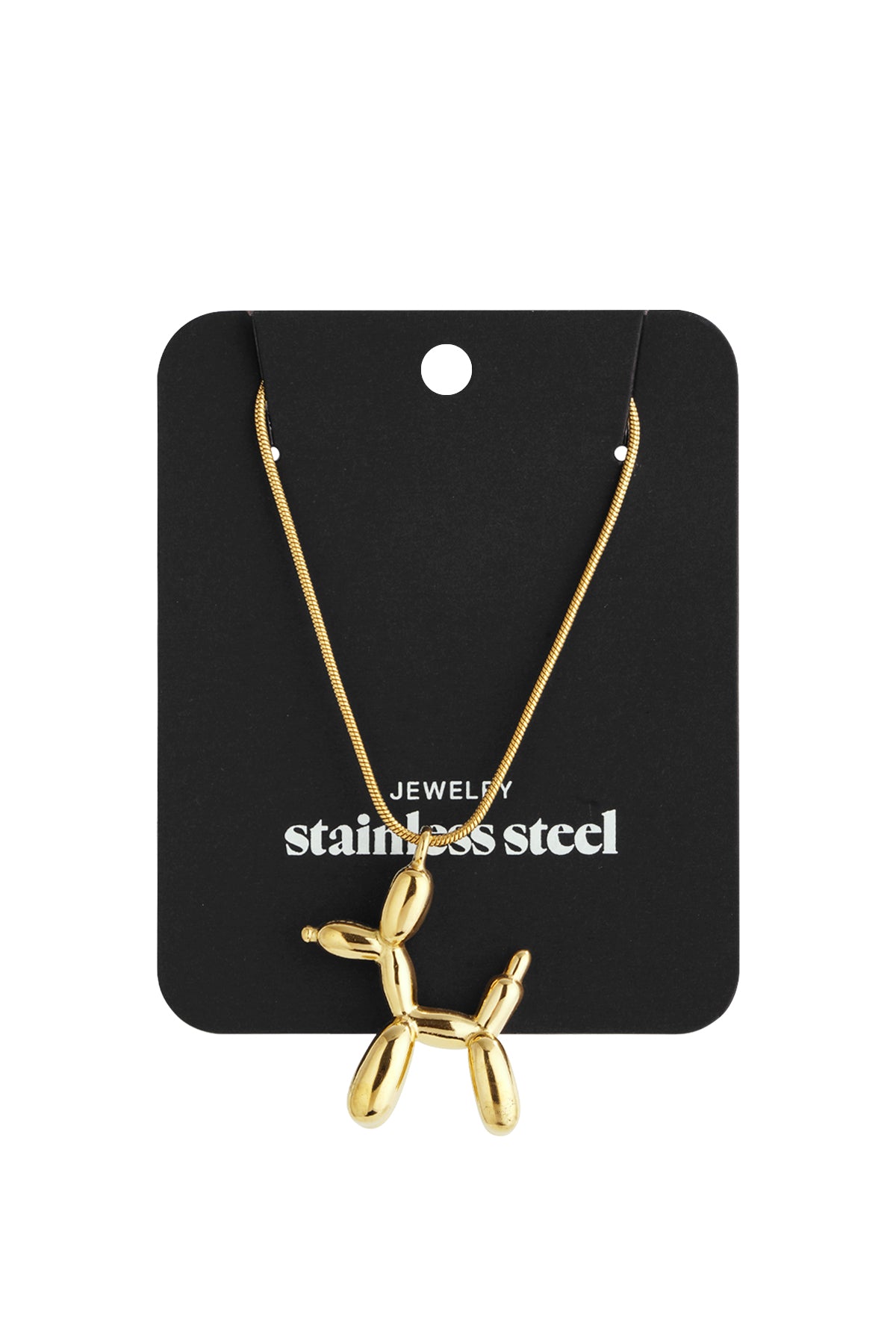 Edelstahl Lange Halsketten Tier Casual Täglich Einfache Serie frauen schmuck