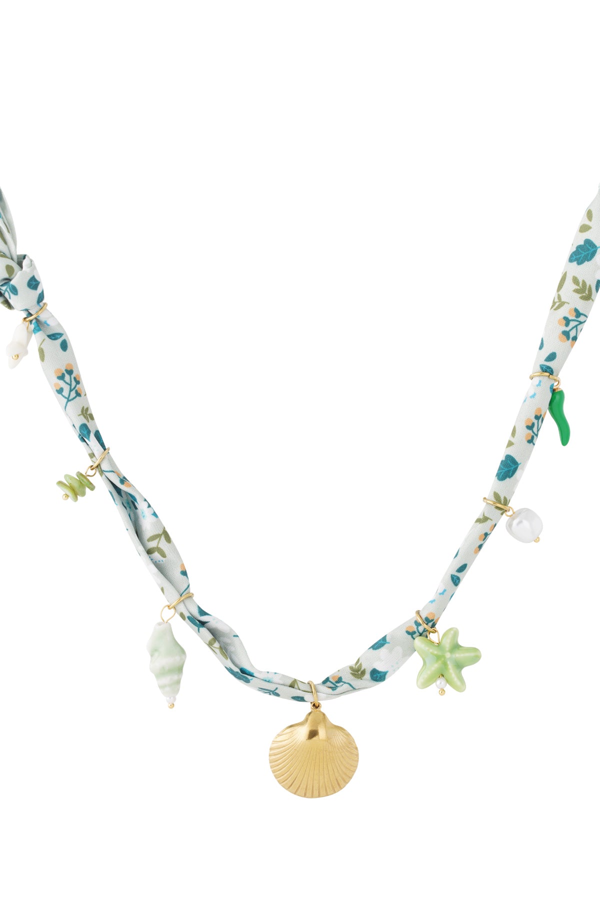 Halsketten mit Anhänger aus Polyester, Blume, lässig, täglich, einfache Serie, Damenschmuck