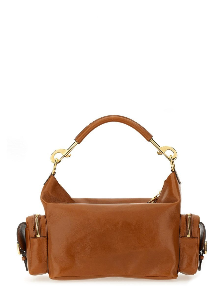 Leder Kameratasche