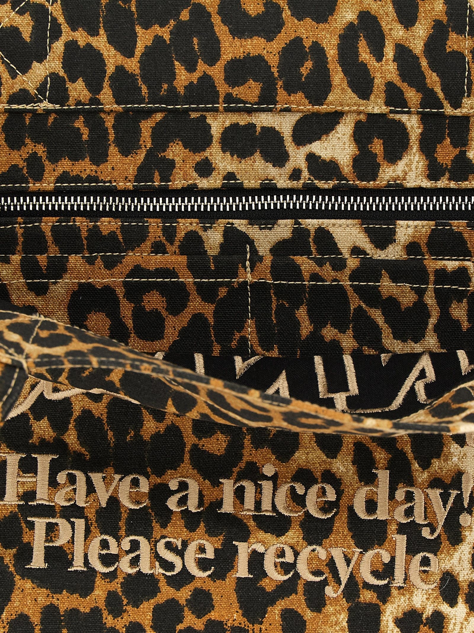 'Leopard' Große Einkaufs Tasche