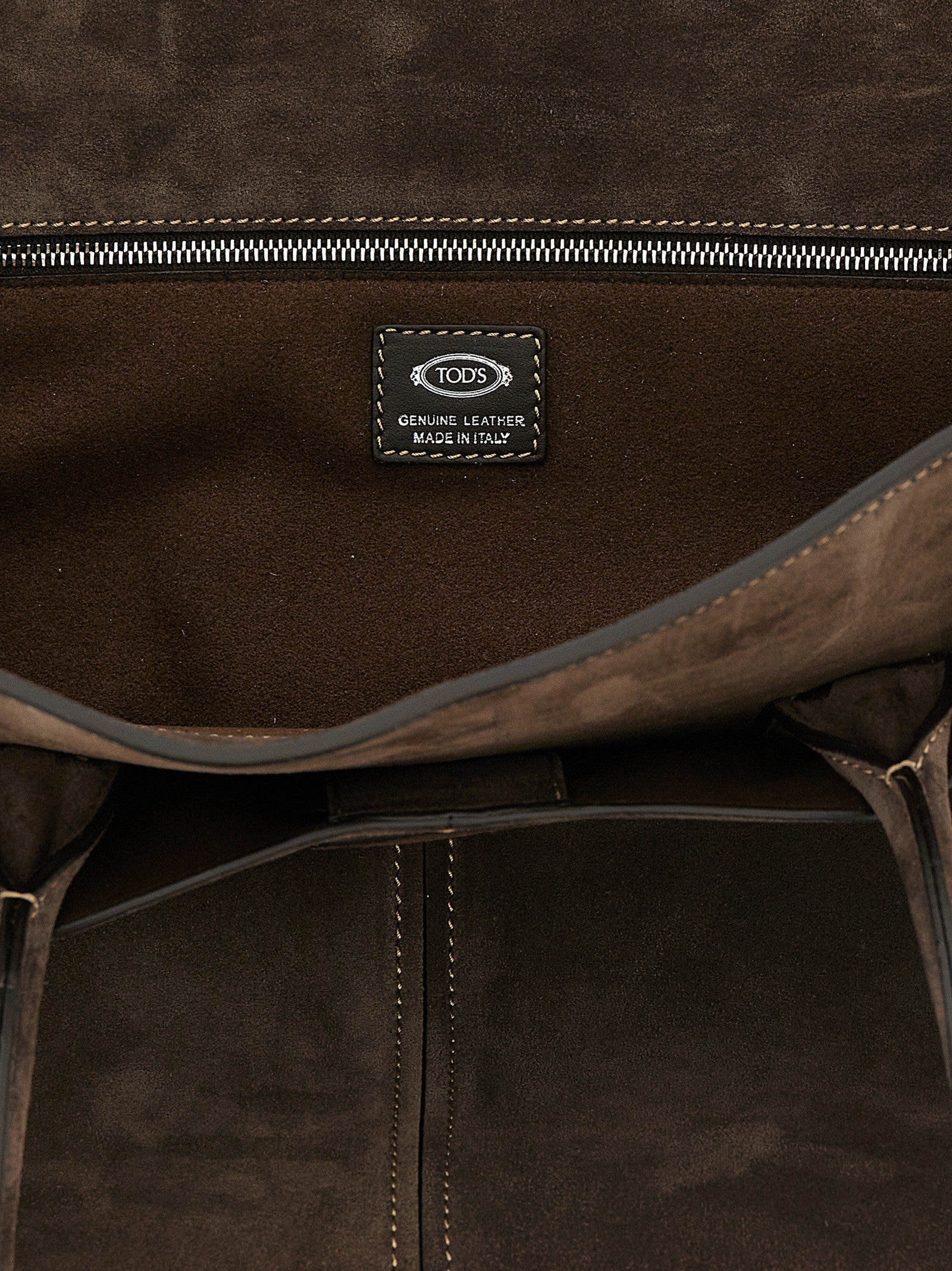Medium Wildleder Einkaufs Tasche