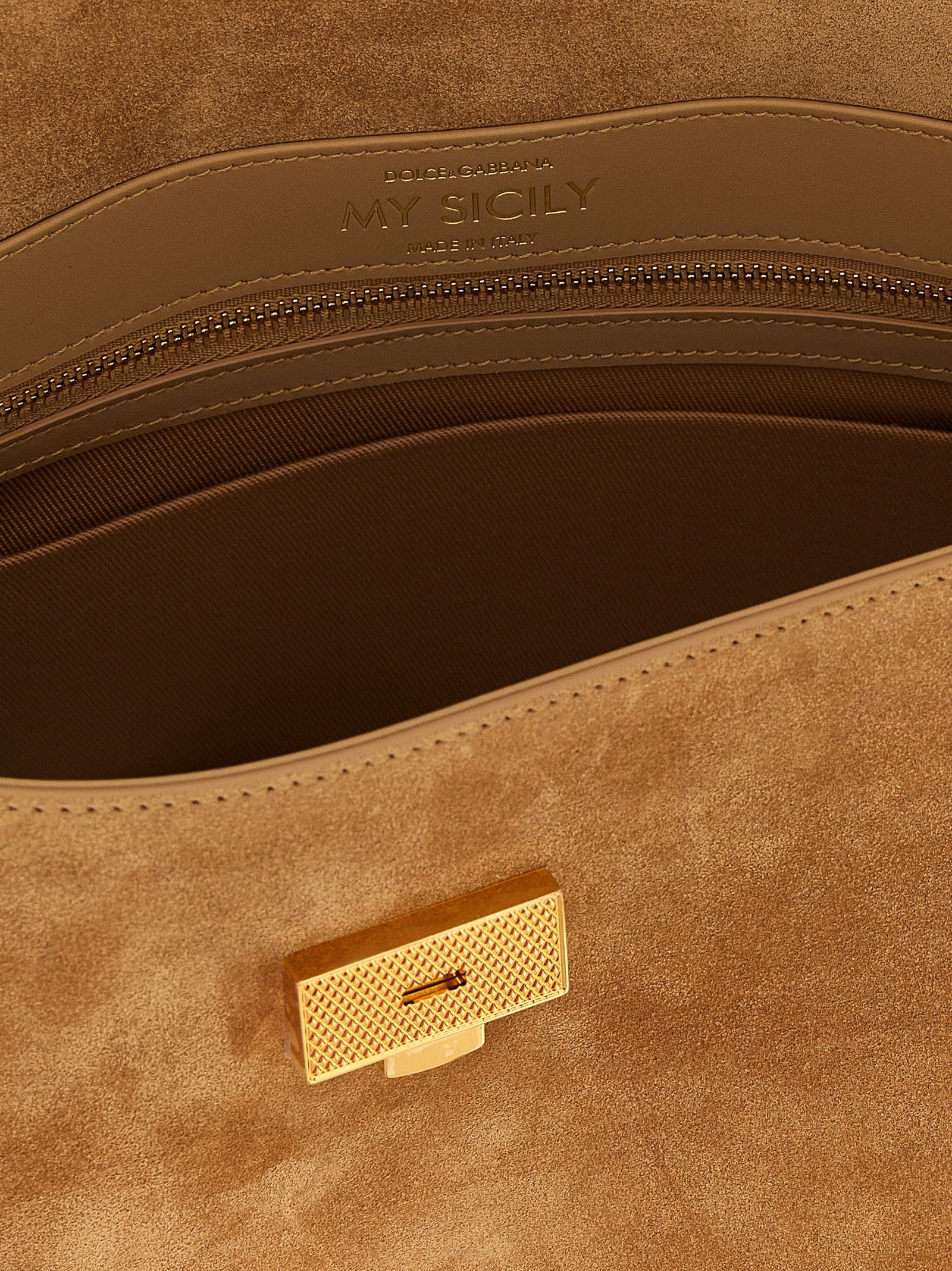 'My Sicily' Wildleder Handtasche