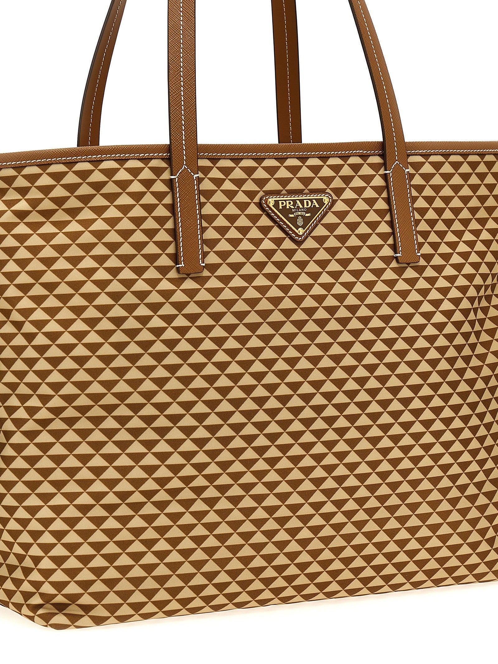 'Prada Symbole' Einkaufs Tasche