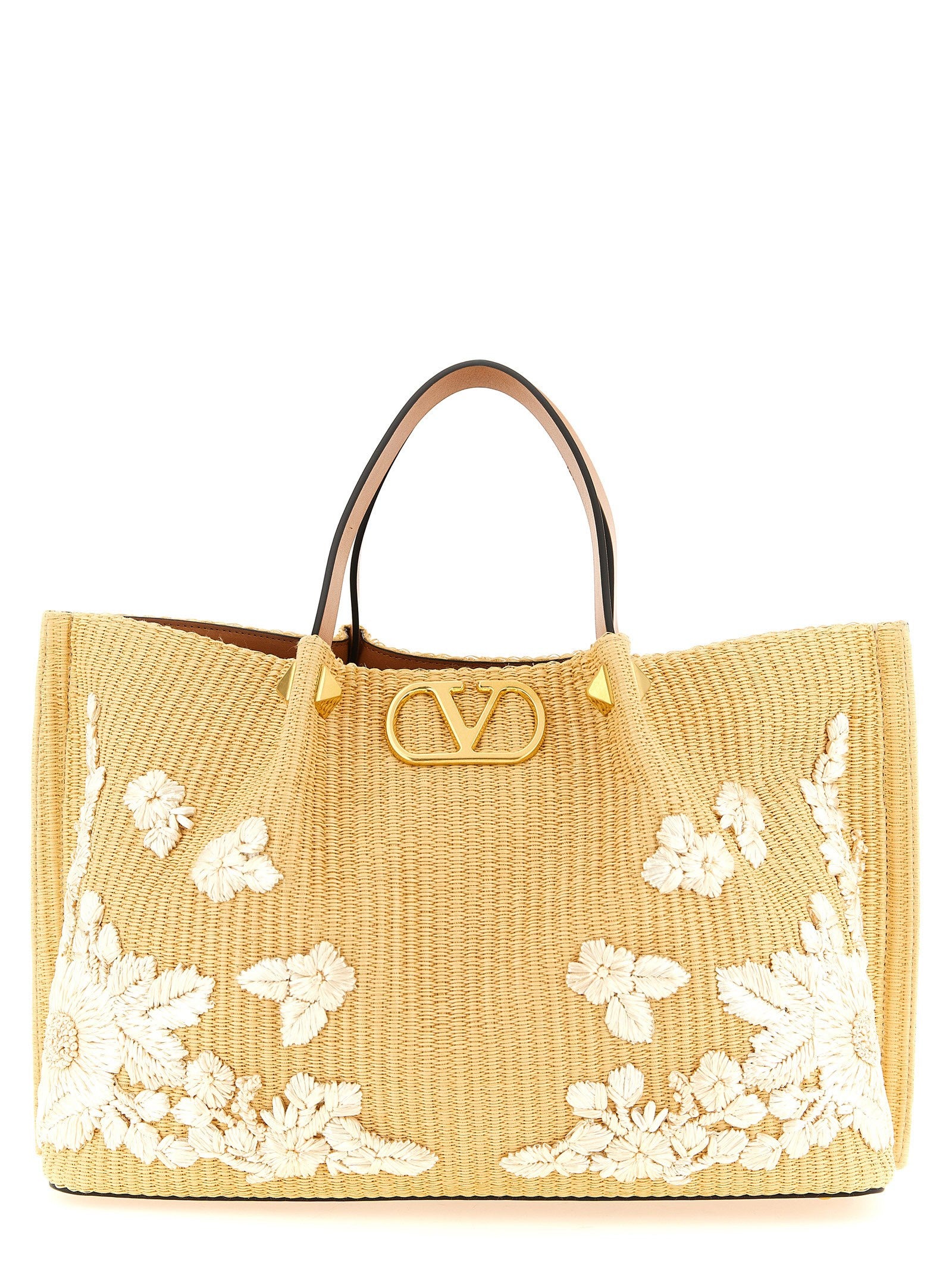 Einkaufs Valentino Garavani Medium raffia