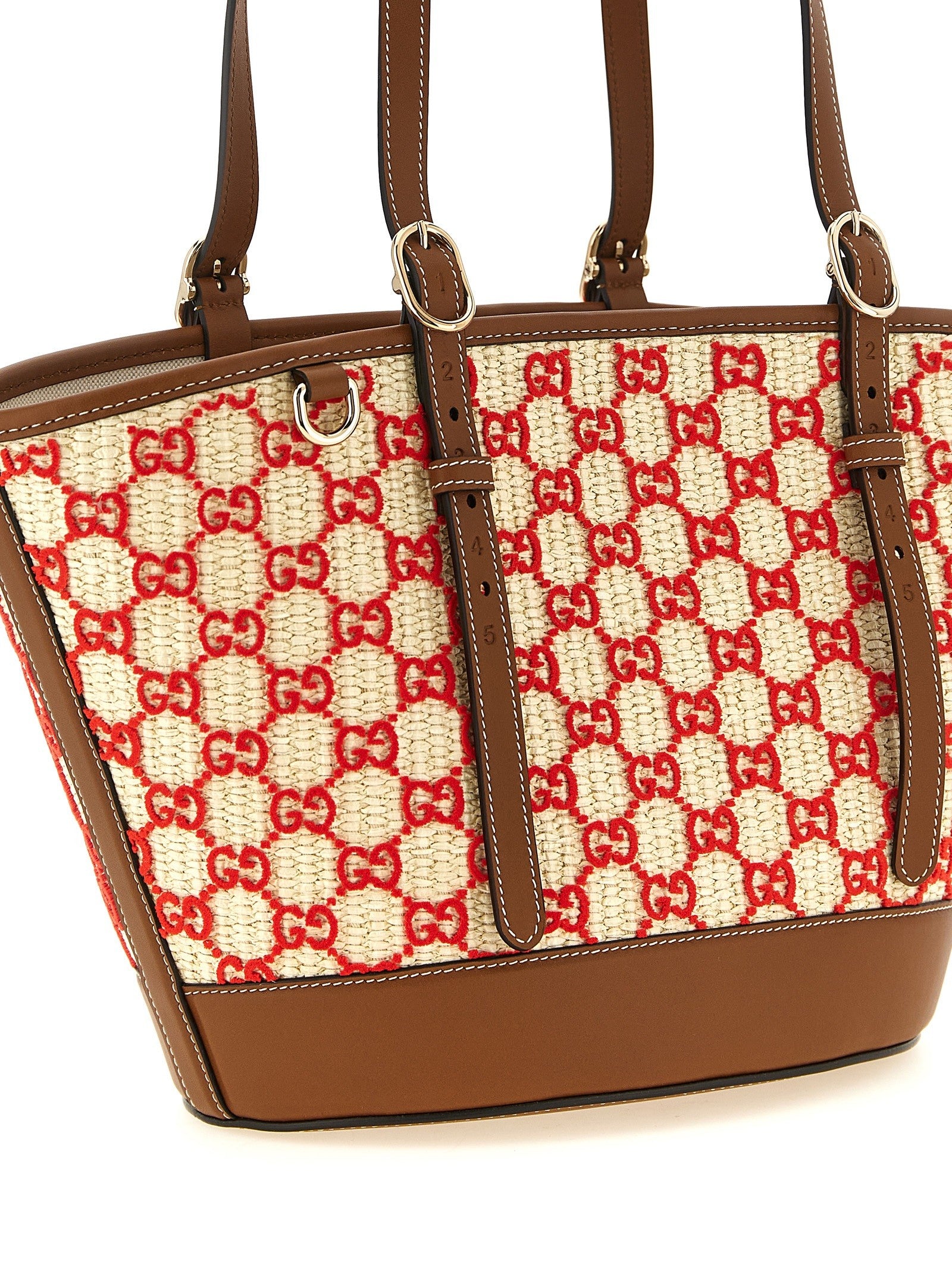 Kleine geflochten Einkaufs Tasche