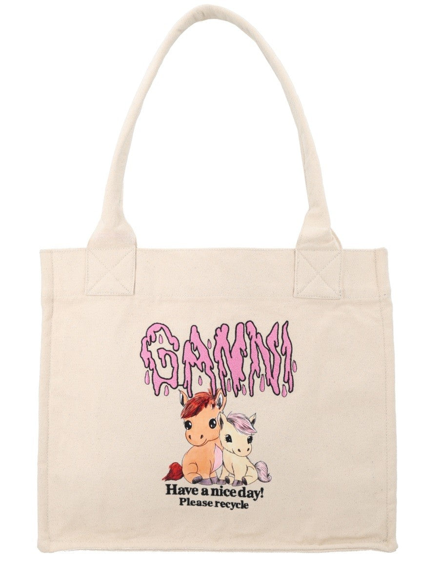 Shopper Mit Print