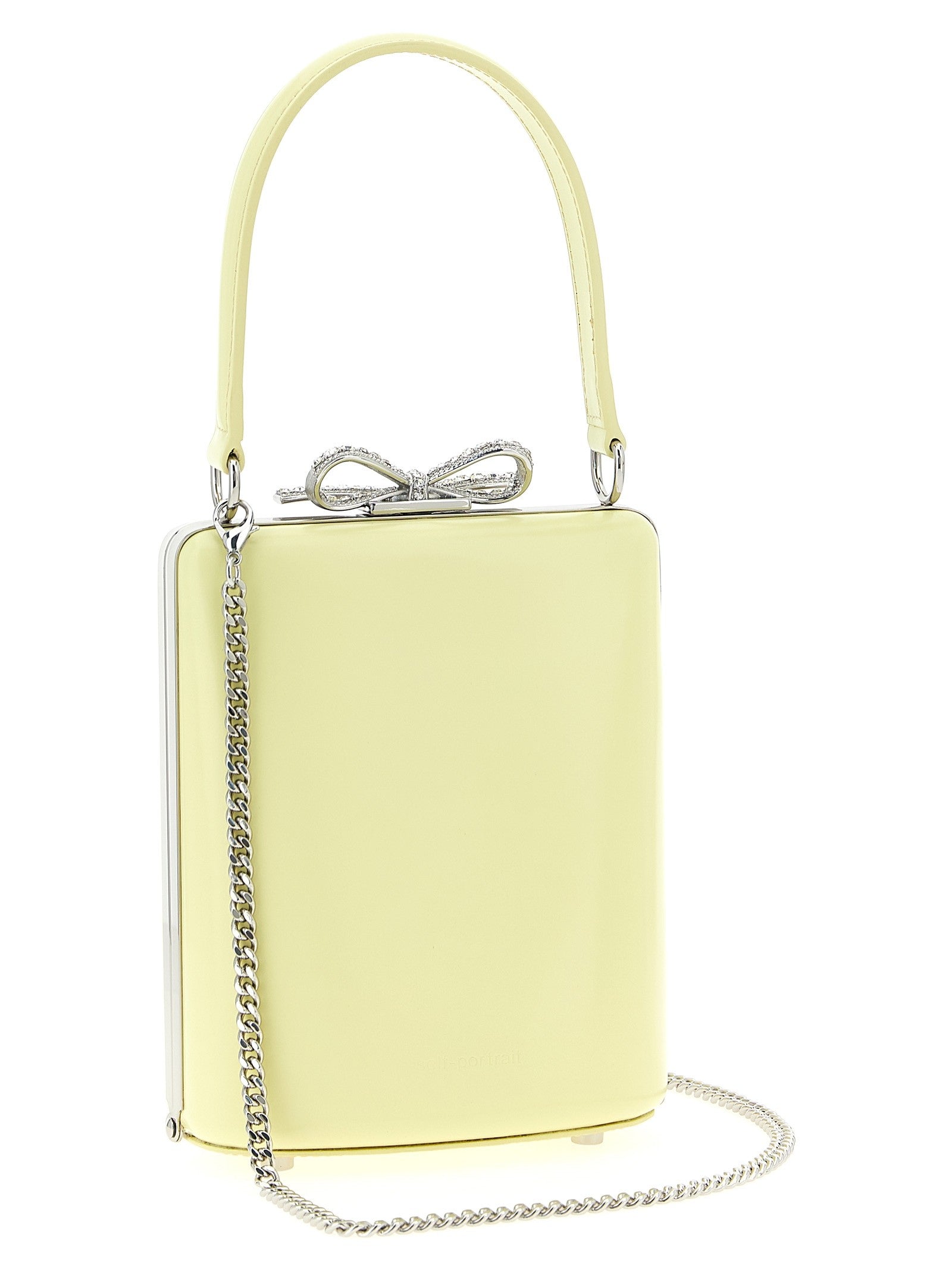 'Yellow leather bag' Handtasche