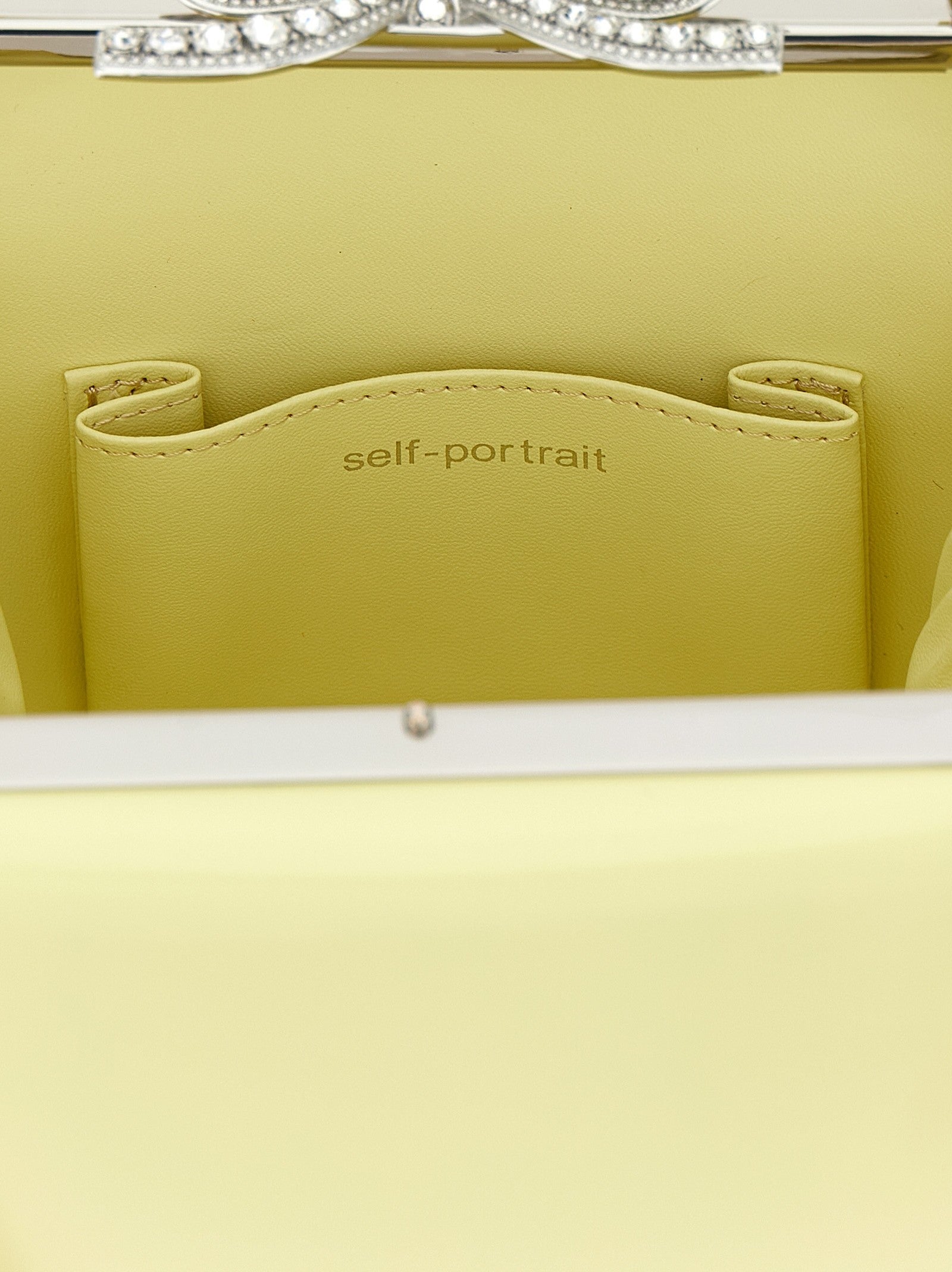 'Yellow leather bag' Handtasche