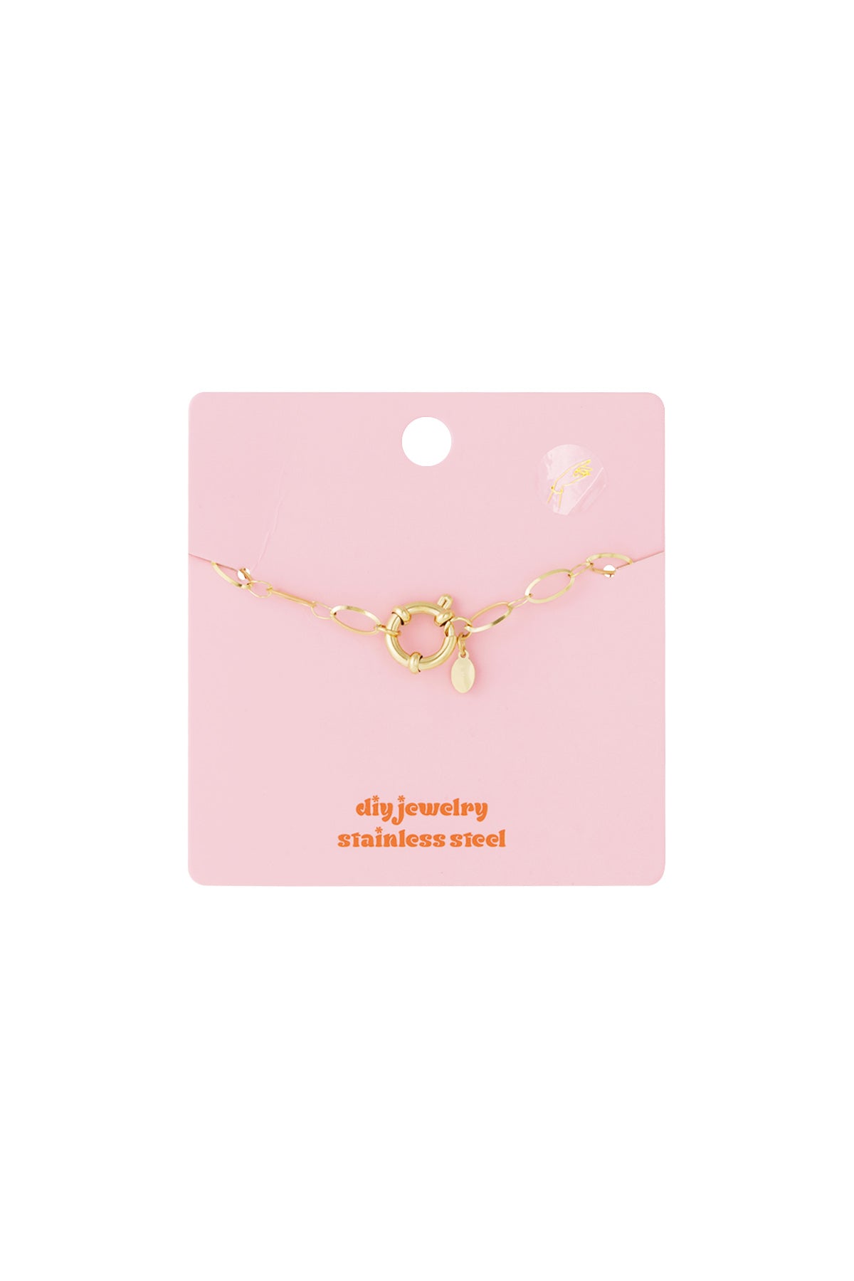 Edelstahl Kette Armbänder Kette DIY Täglich Einfache Serie frauen schmuck