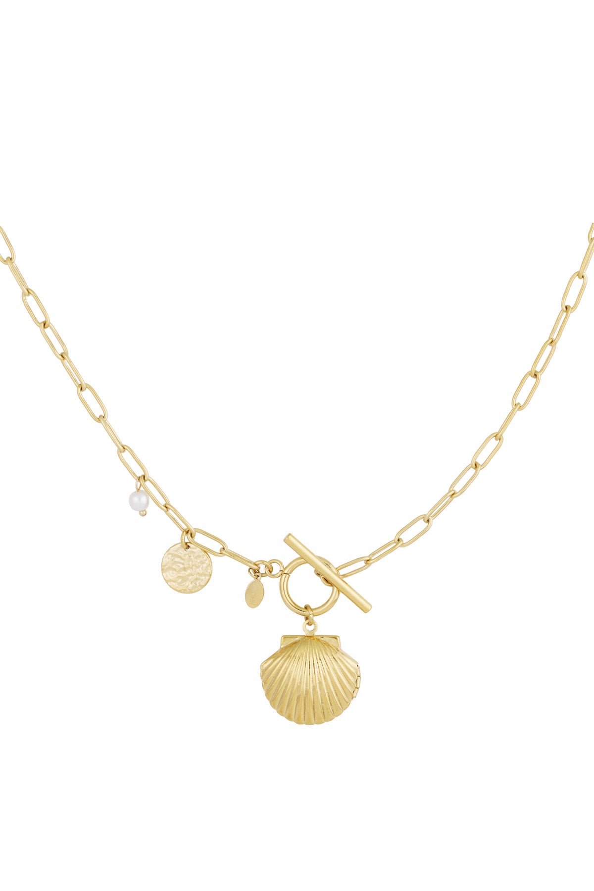 Muschelkette - Goldfarben