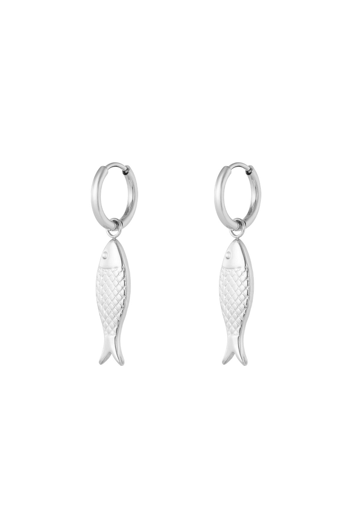 Ohrringe mit Fisch-Anhänger 