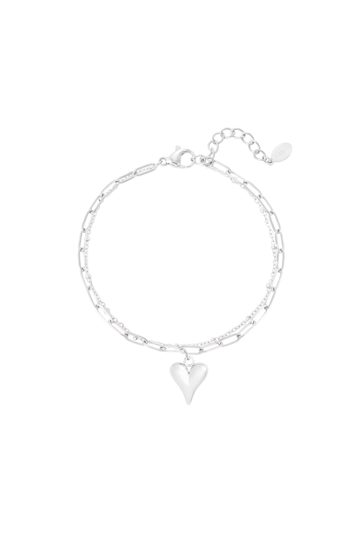 Liebevolle Schichten Armband