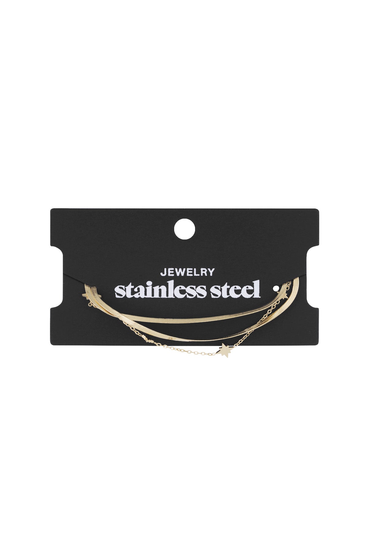 Goldenes Lagenarmband 