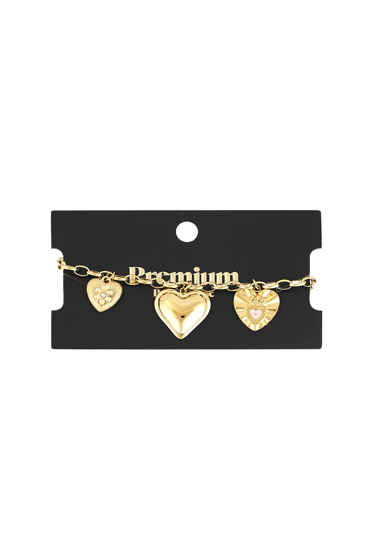 Armband „Herzenswunsch“ - Goldfarben