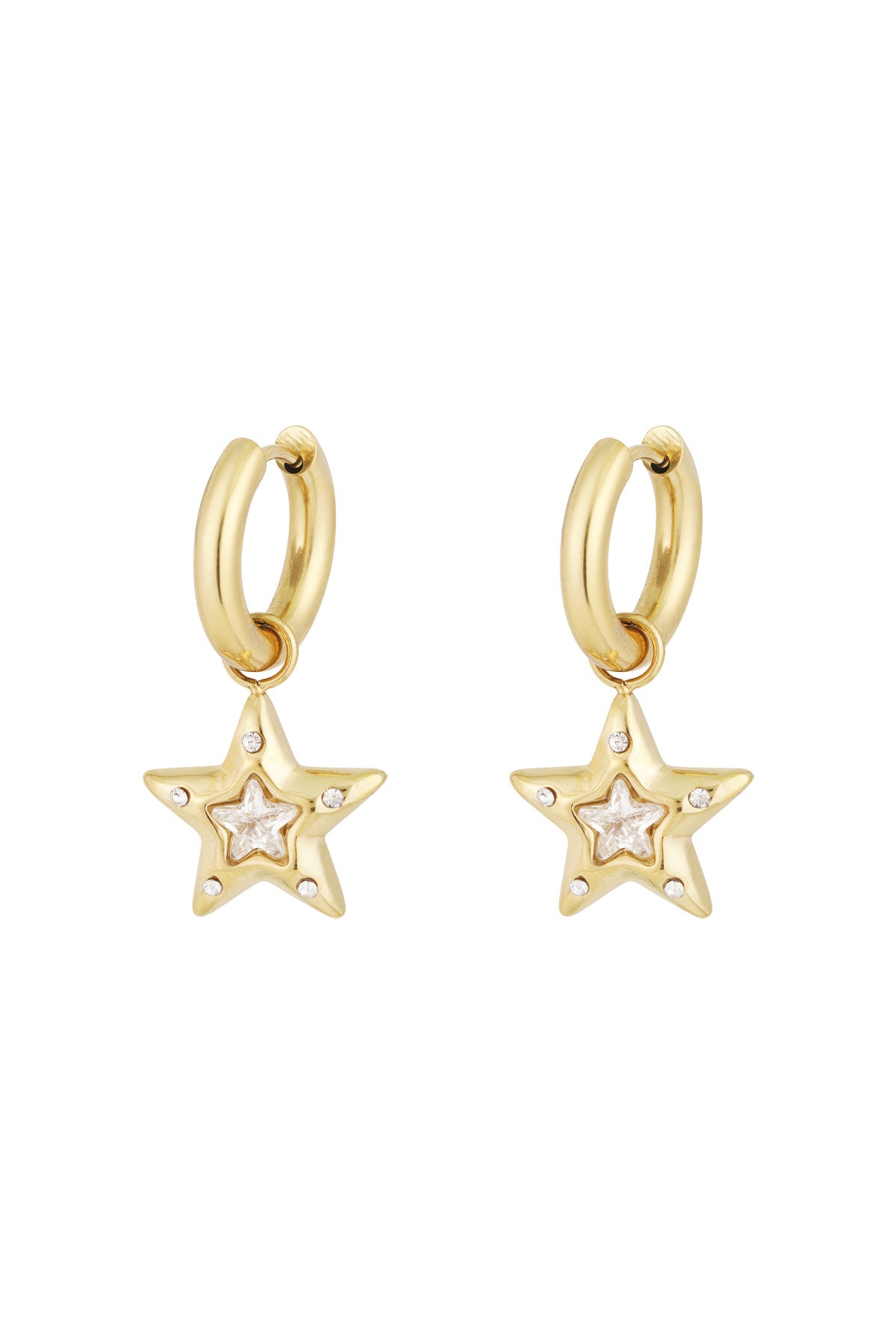 Ohrringe Superstar - Goldfarben