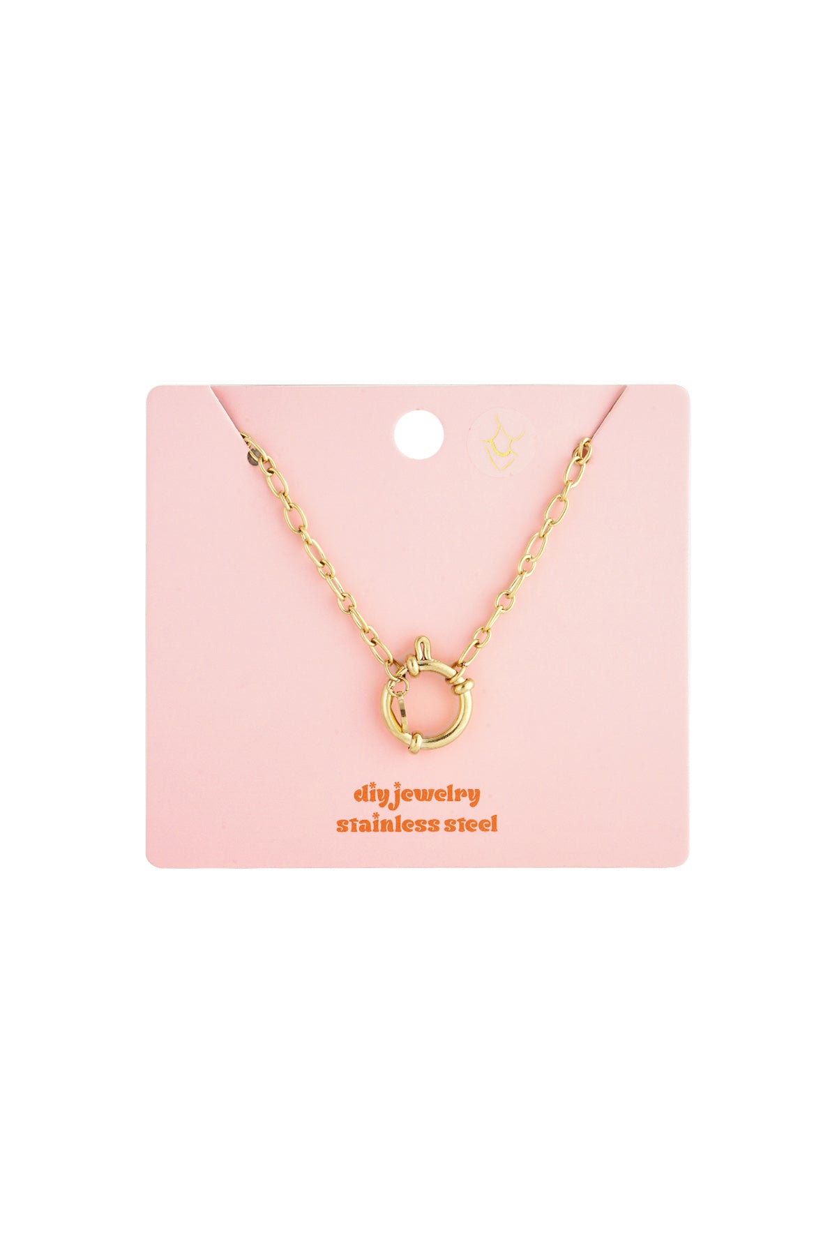 Edelstahl Kette Halsketten Kette DIY Täglich Einfache Serie frauen schmuck