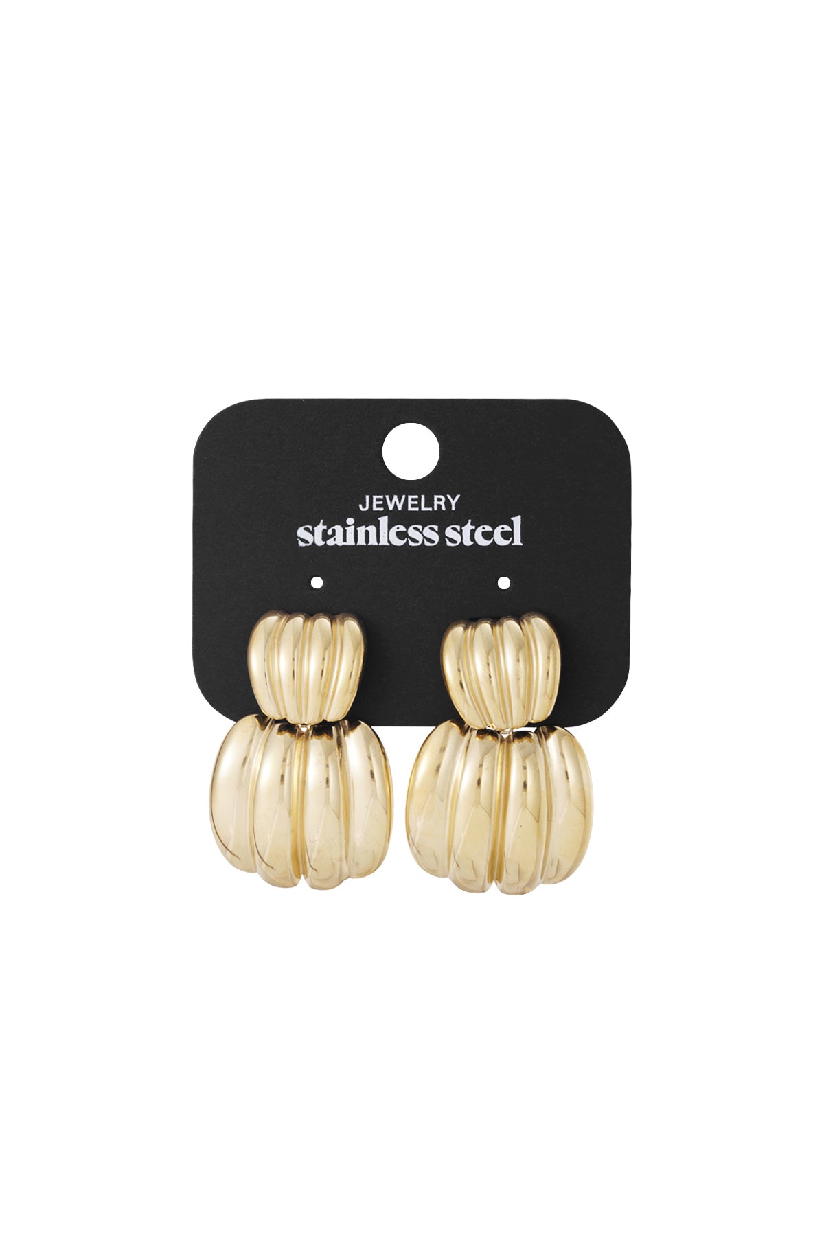 Edelstahl Ohrstecker Geometrisch Casual Daily Simple Serie Damenschmuck