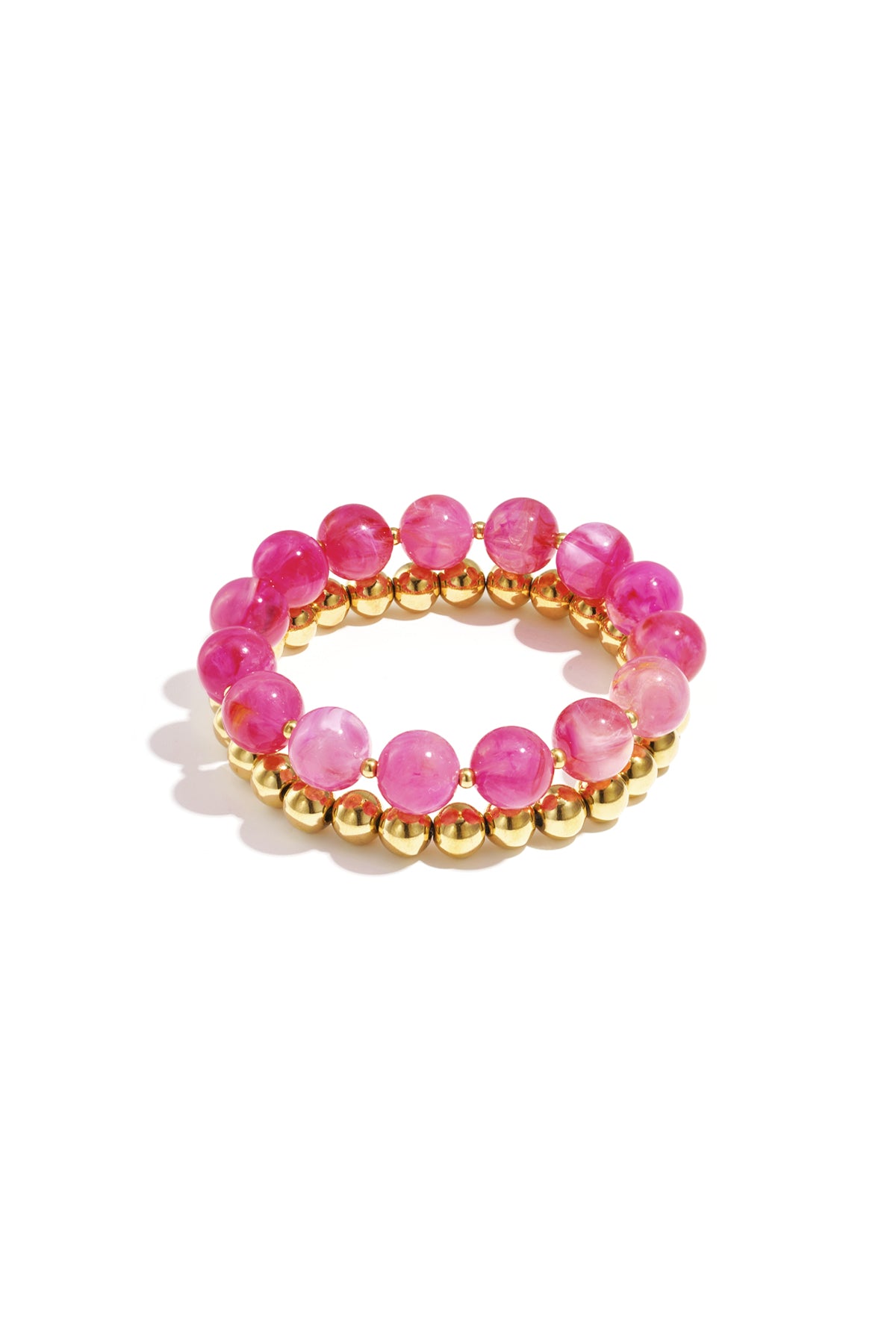 Armbandset mit runden Perlen
