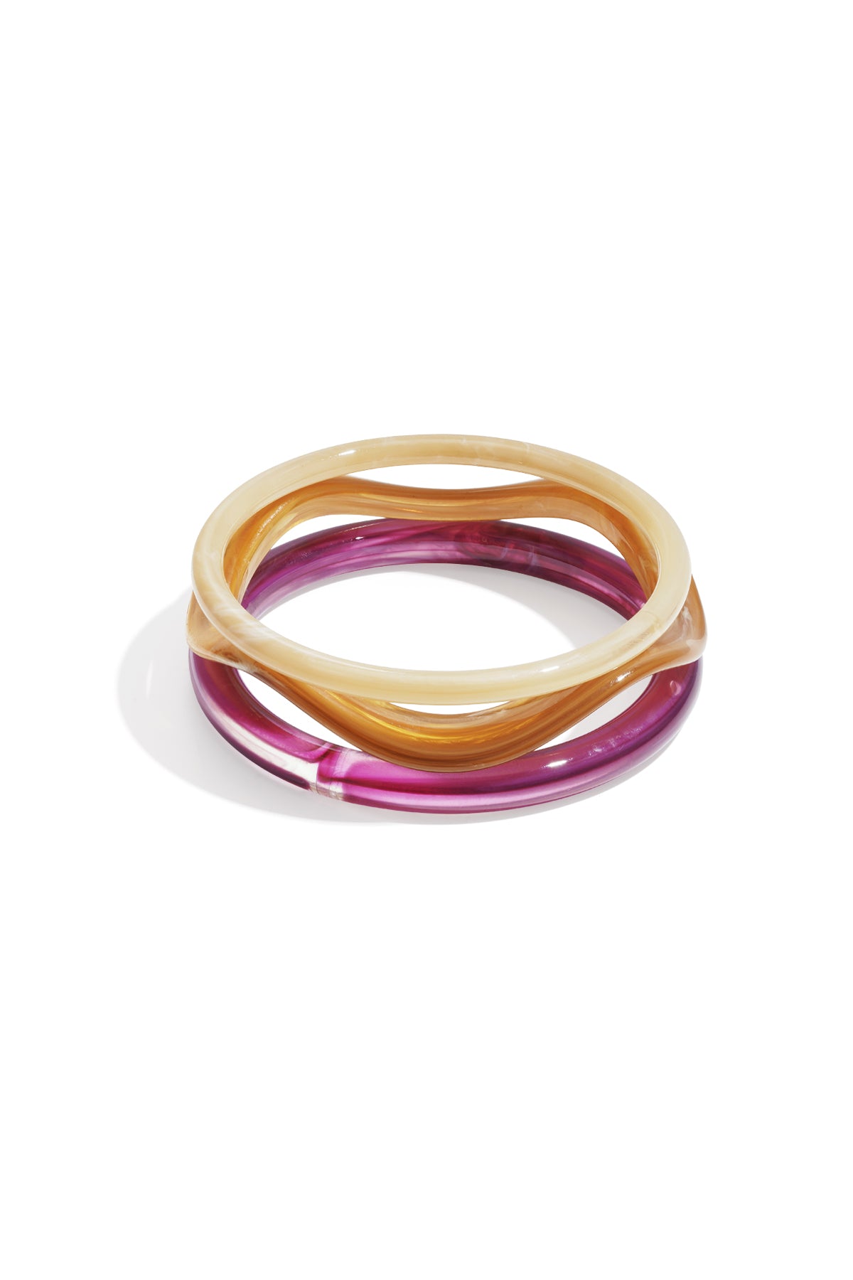 Acryl Armreifen Einfarbig Casual Täglich Einfache Serie frauen schmuck