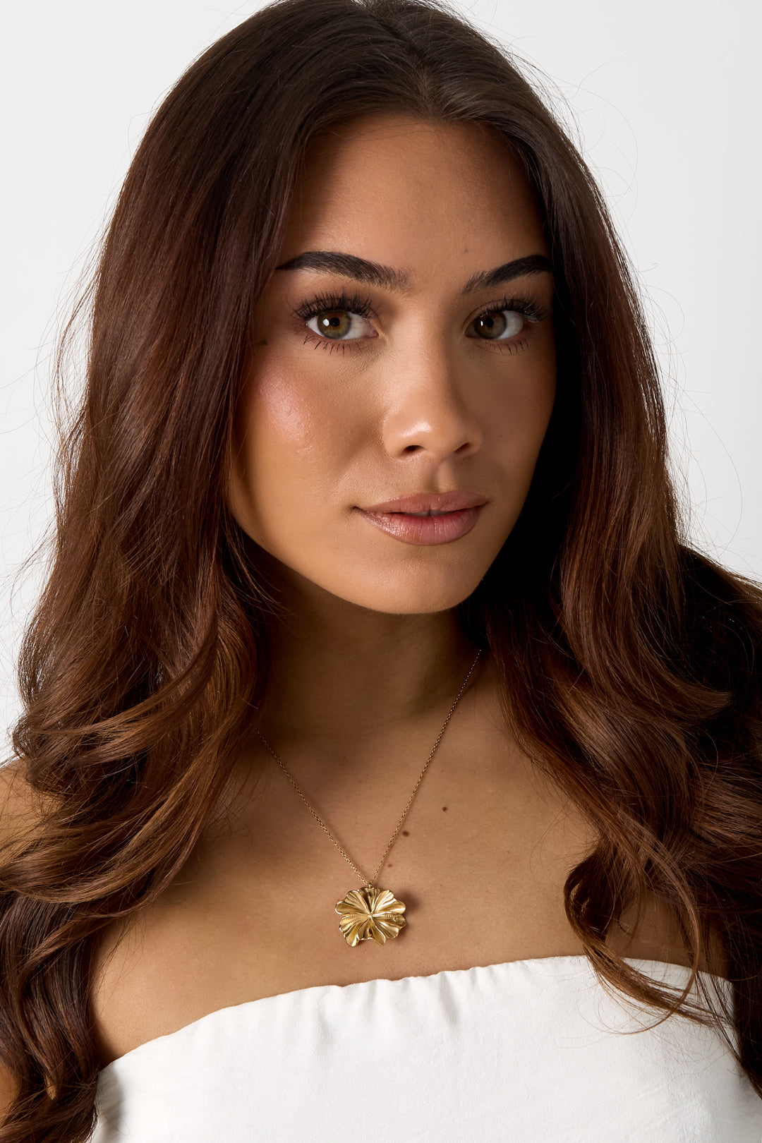 Anhänger halsketten Blume Casual Täglich Einfache Serie frauen schmuck