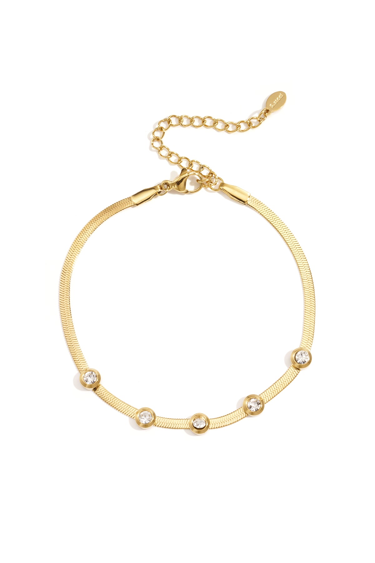 Strass-Kettenarmbänder Kette Casual Daily Simple Series Damenschmuck