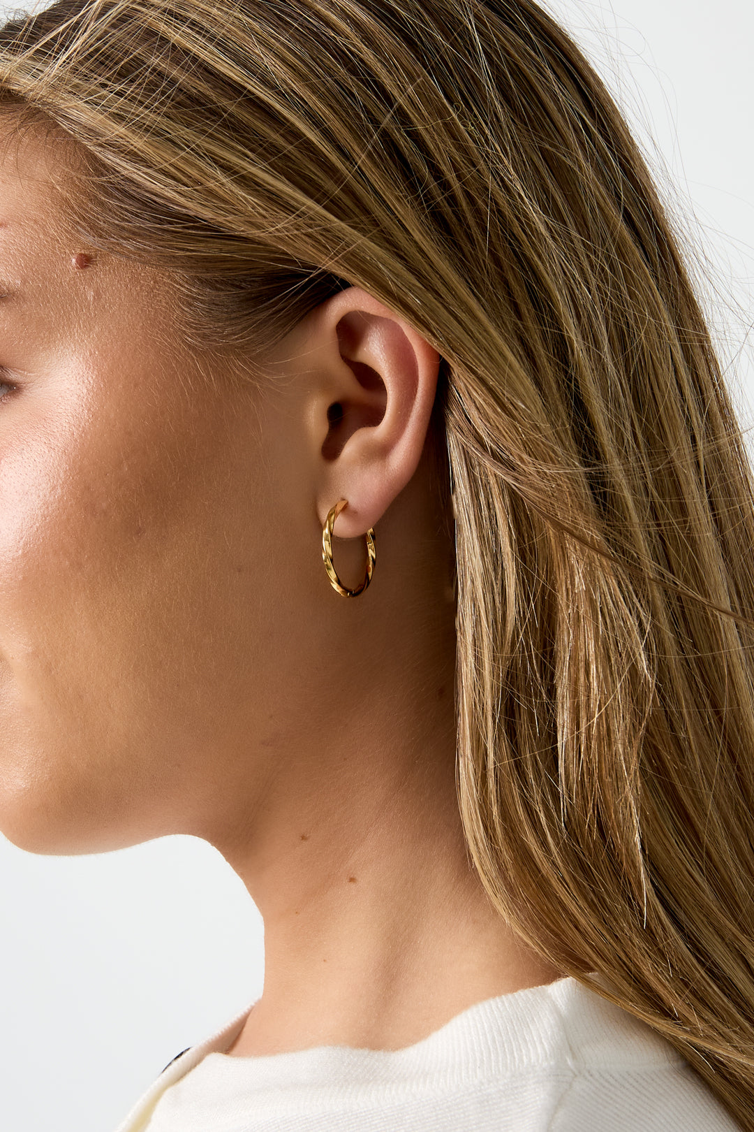 Edelstahl-Ohrring-Sets, schlicht und elegant, Serie „Damenschmuck“