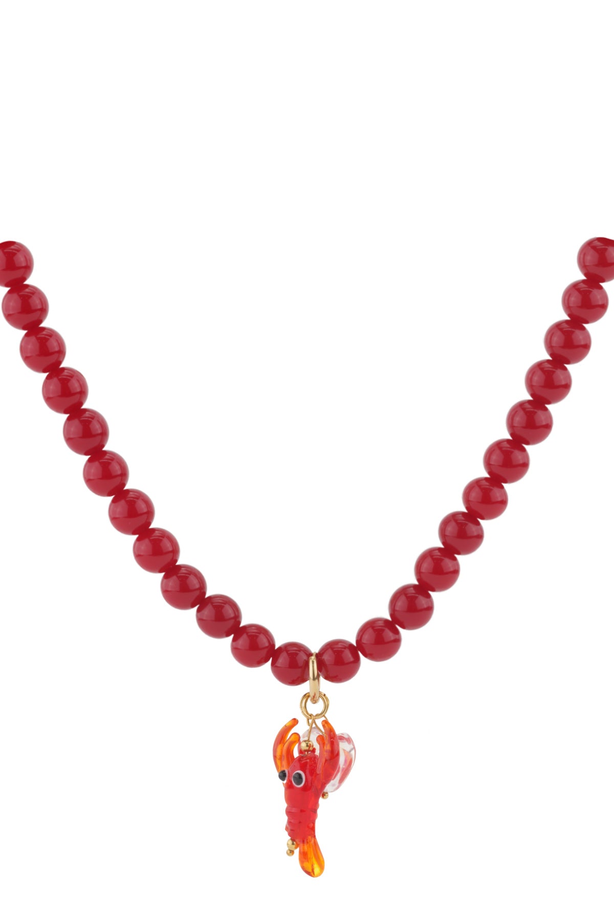 Halskette mit mittelgroßen Perlen-10mm
