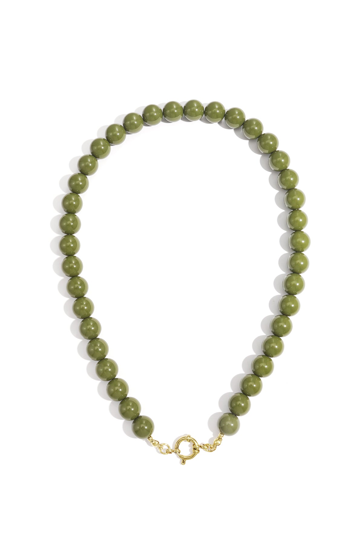 Perlenkette mit Vorderverschluss – 12 mm