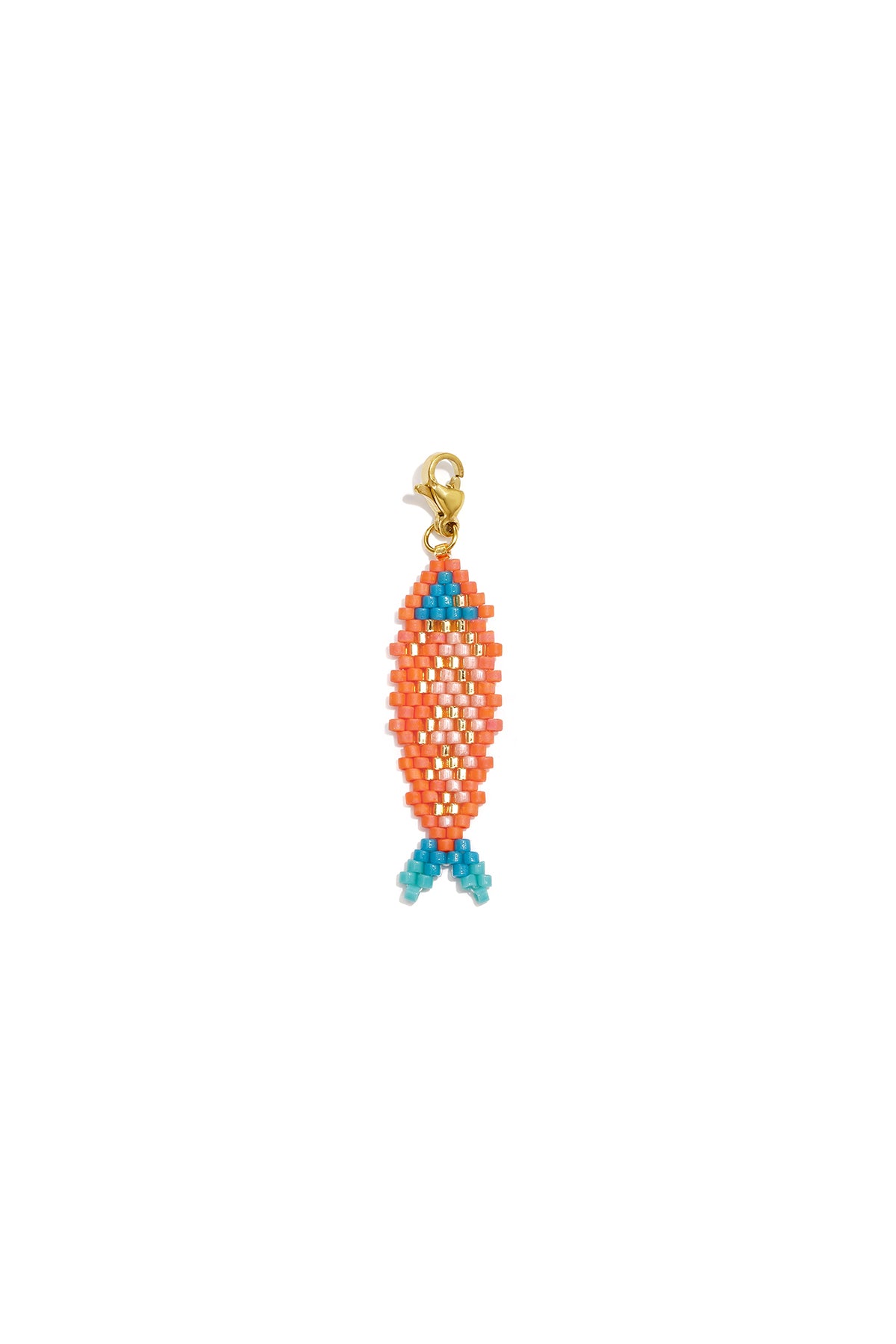 Schmuckanhänger aus Glas, Fischmotiv, Urlaubs-/Strandmotiv, romantische Serie, Damenschmuck
