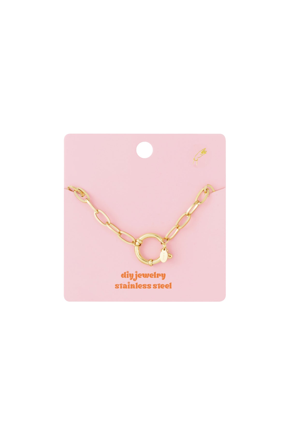 Edelstahl Kette Armbänder Kette DIY Täglich Einfache Serie frauen schmuck