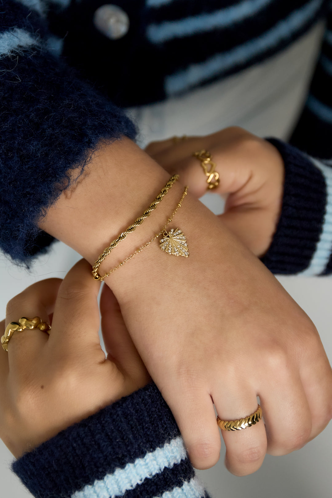 Charm Armbänder Herz Casual Täglich Einfache Serie frauen schmuck