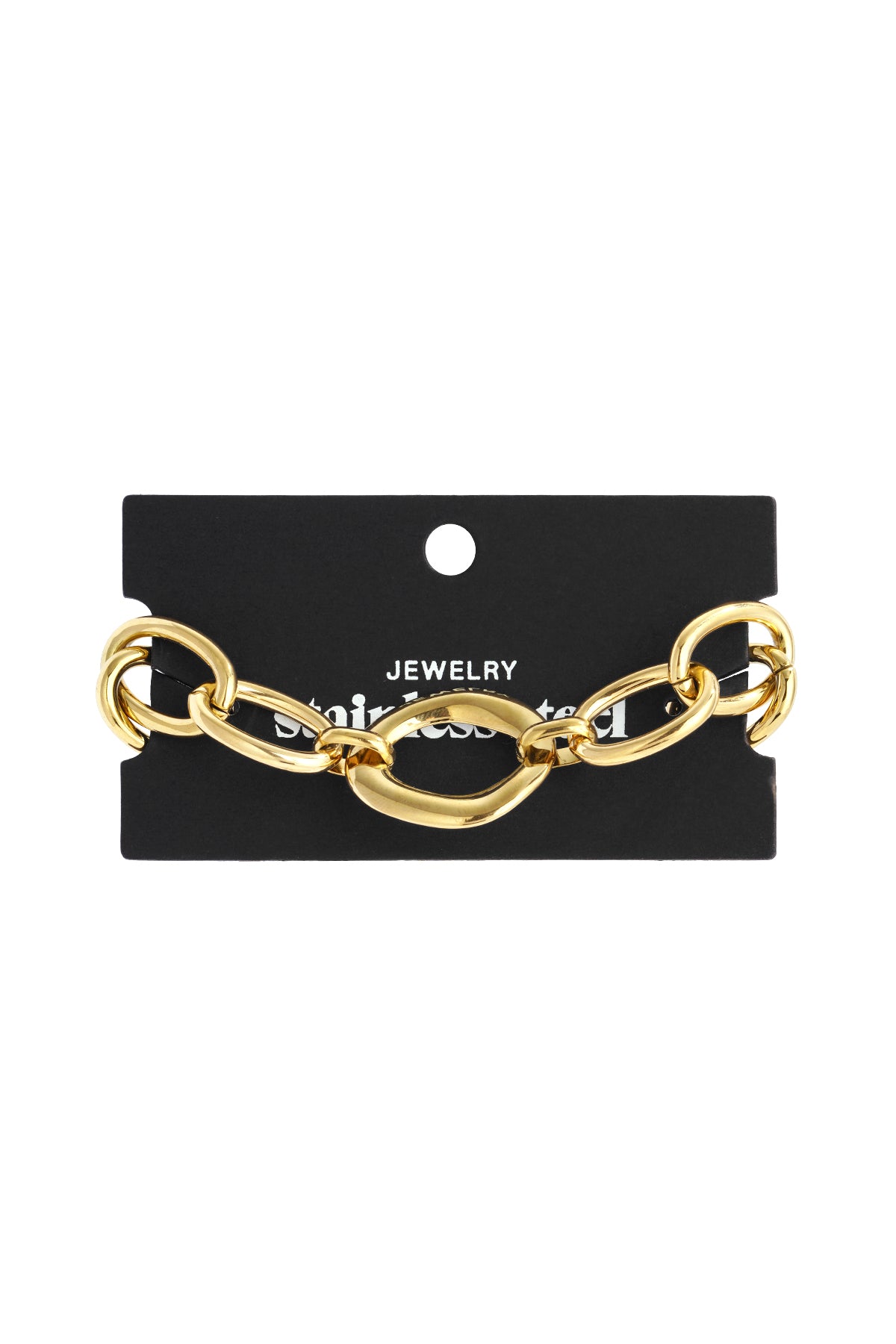 Edelstahlkette Armbänder Kette Casual Daily Simple Series Damenschmuck