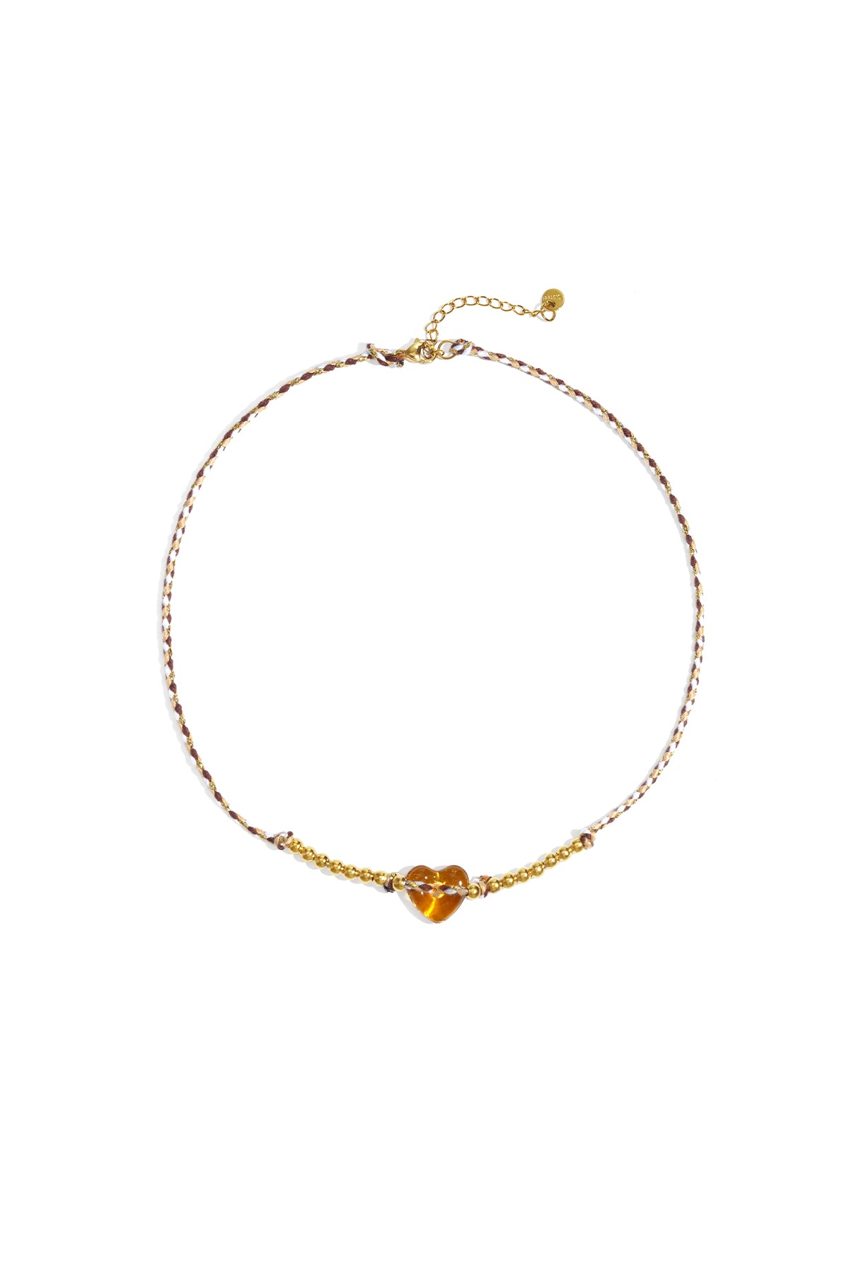 Polyester Perlen Halsketten Herz Casual Täglich Einfache Serie frauen schmuck