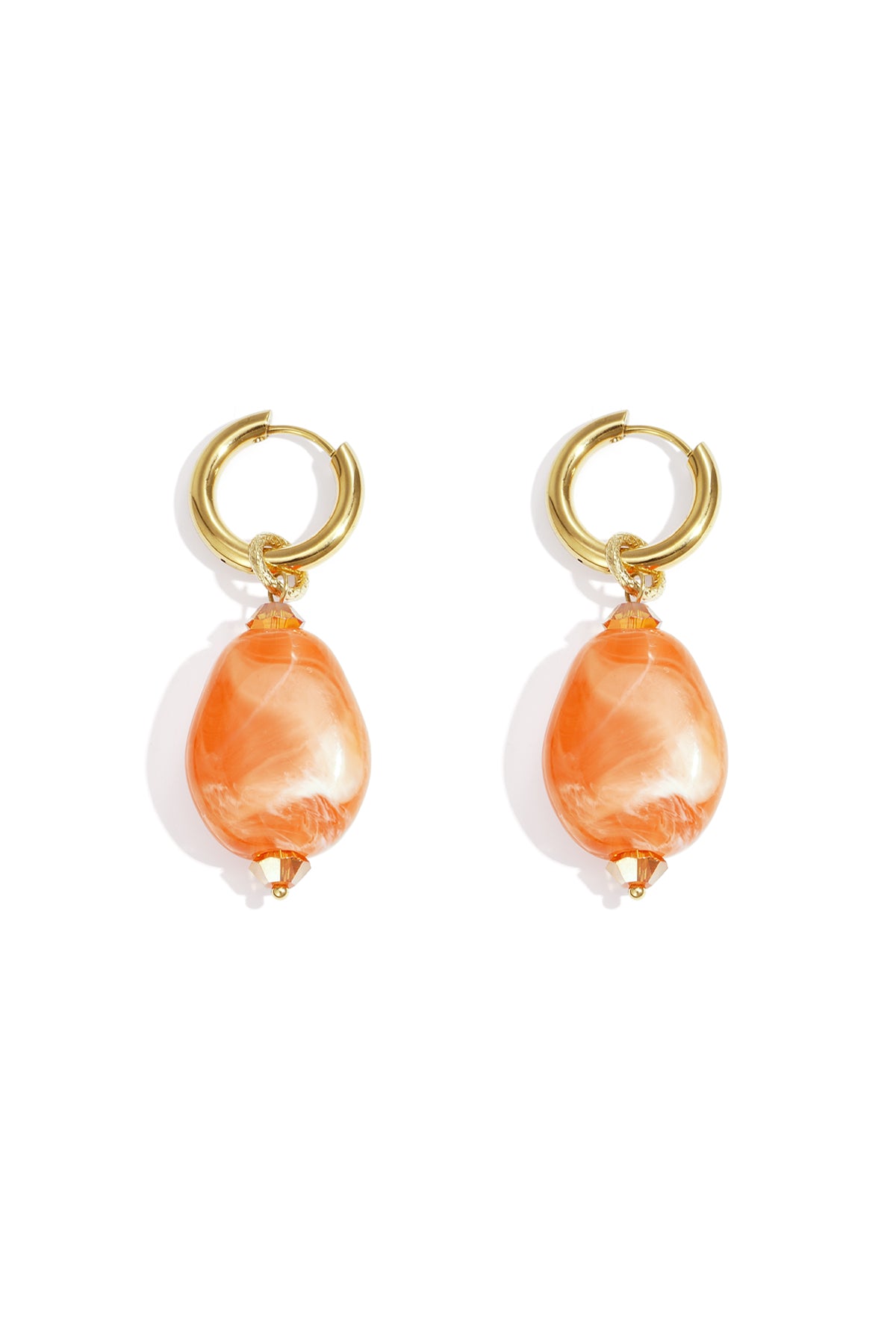 Ohrringe mit asymmetrischer Perle