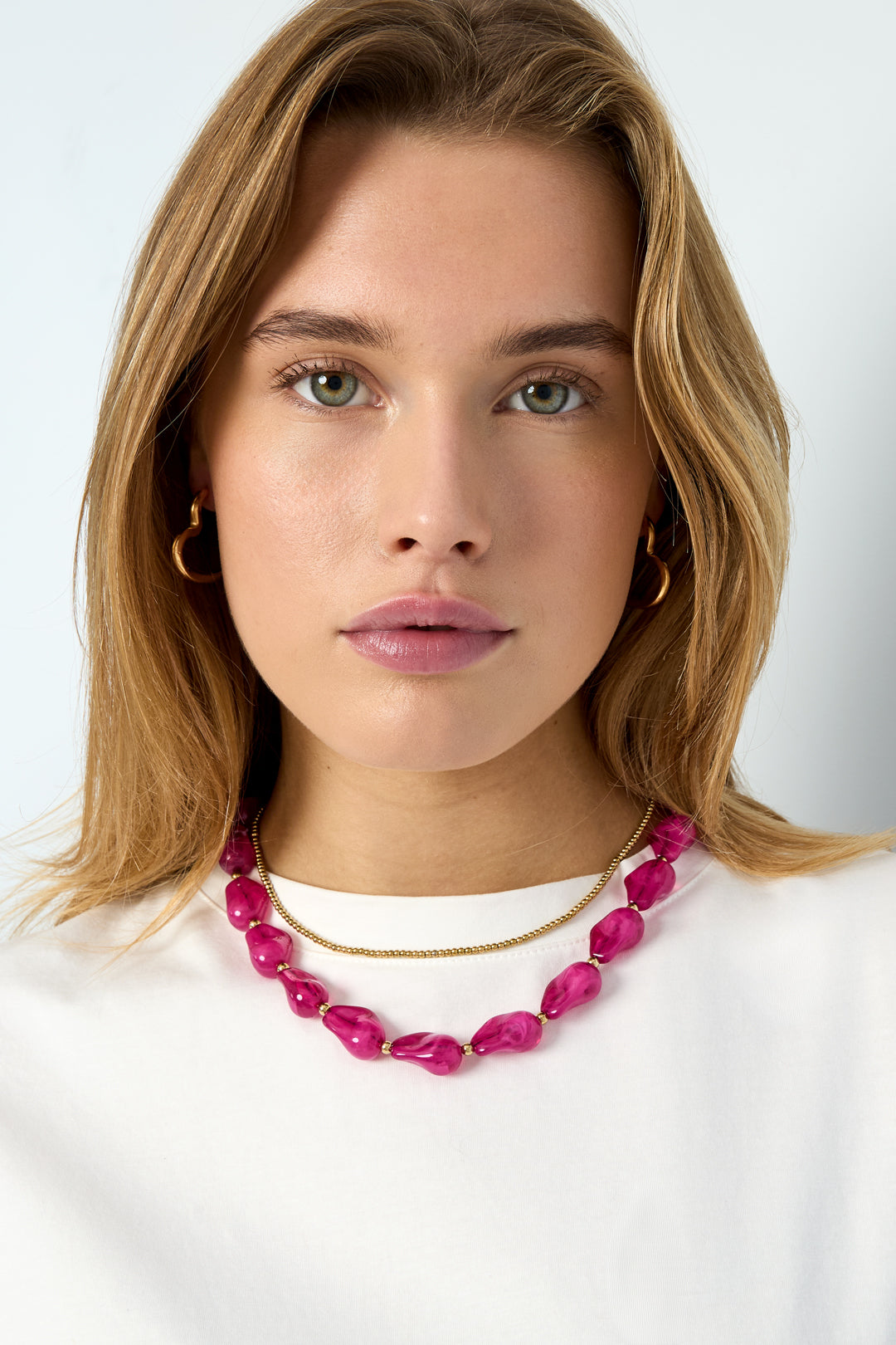 Acryl Perlen Halsketten Perlen Casual Täglich Einfache Serie frauen schmuck