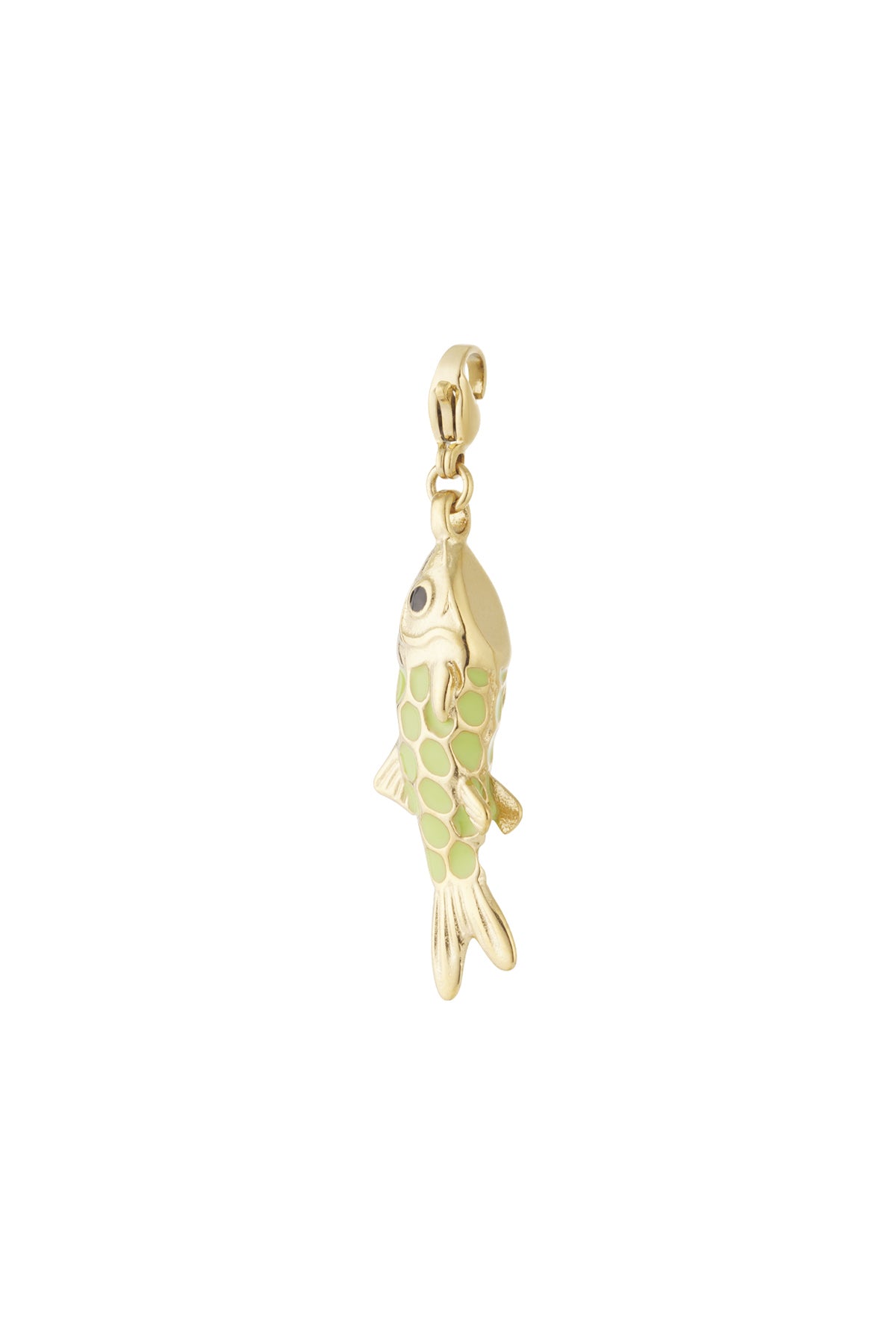Schmuckanhänger aus Edelstahl, Fischmotiv, schlichte und lässige Serie, Damenschmuck