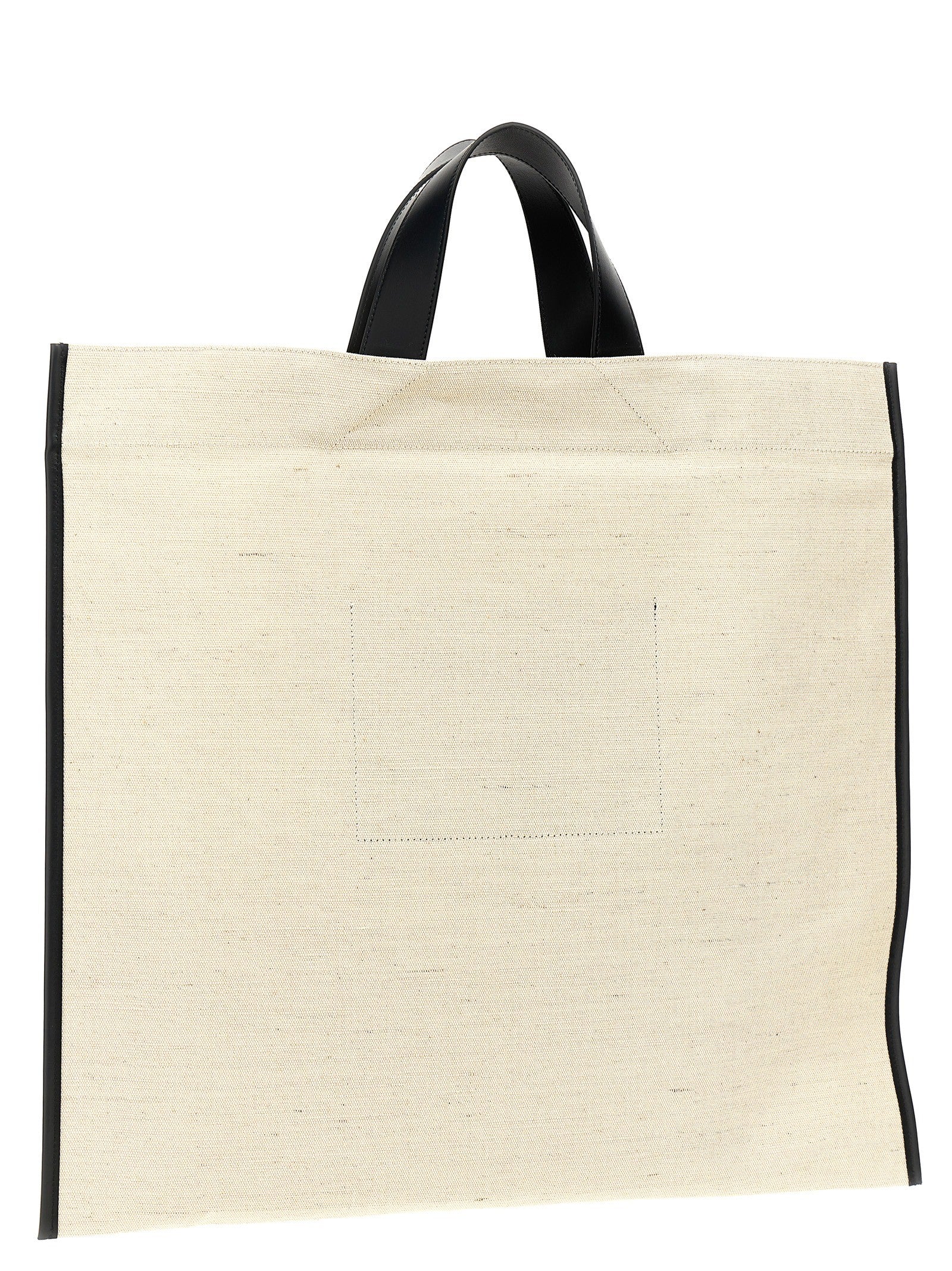 'Border Book Tote Square' Einkaufs Tasche