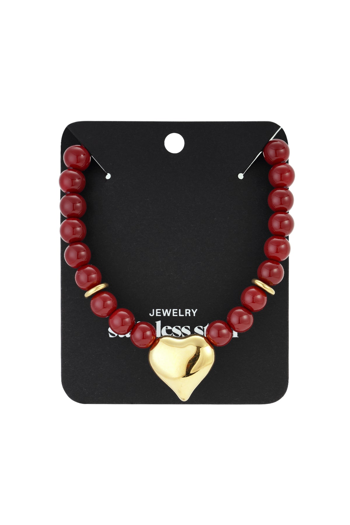 Acryl Perlen Halsketten Herz Casual Täglich Einfache Serie frauen schmuck