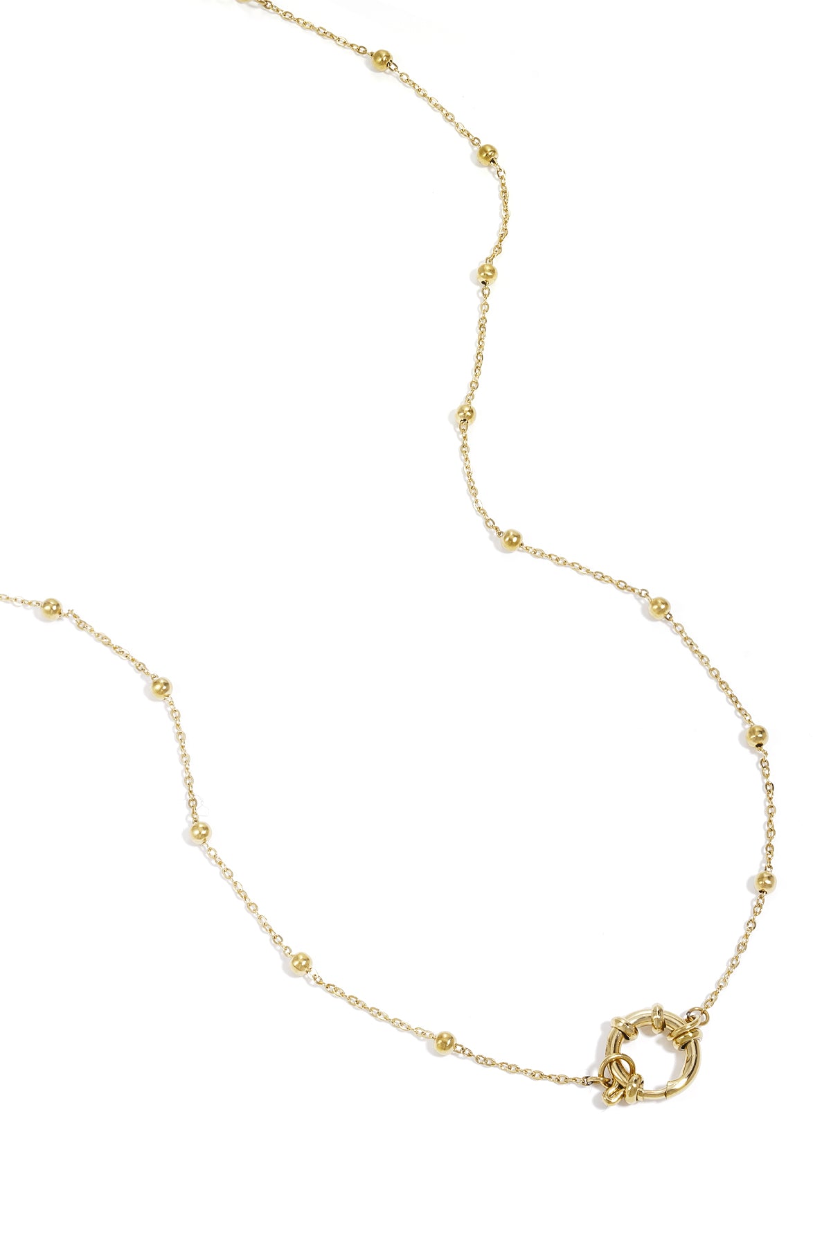 Edelstahl Kette Halsketten Kette DIY Täglich Einfache Serie frauen schmuck