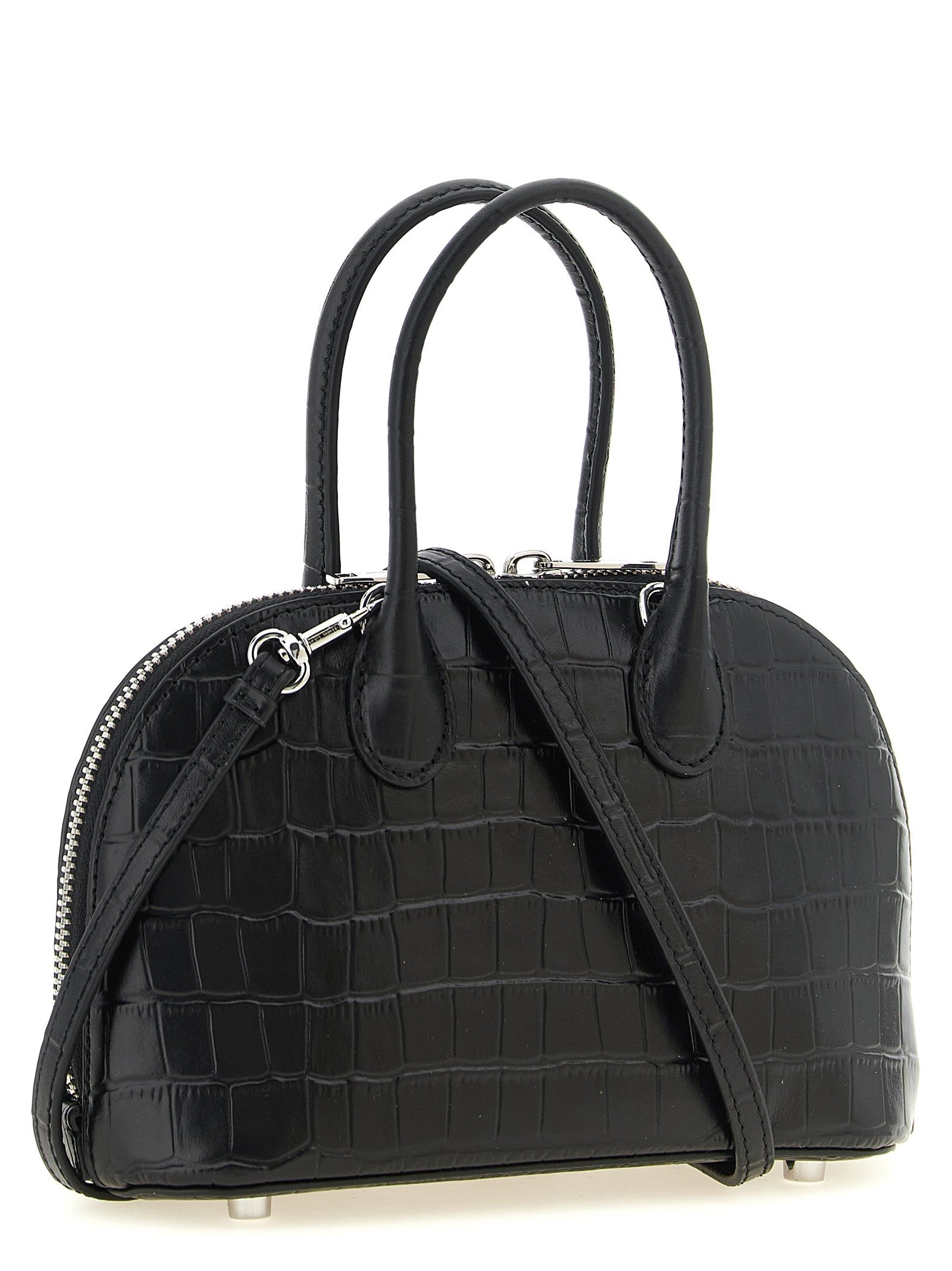 'Croc Leather Mini Toast' Handtasche