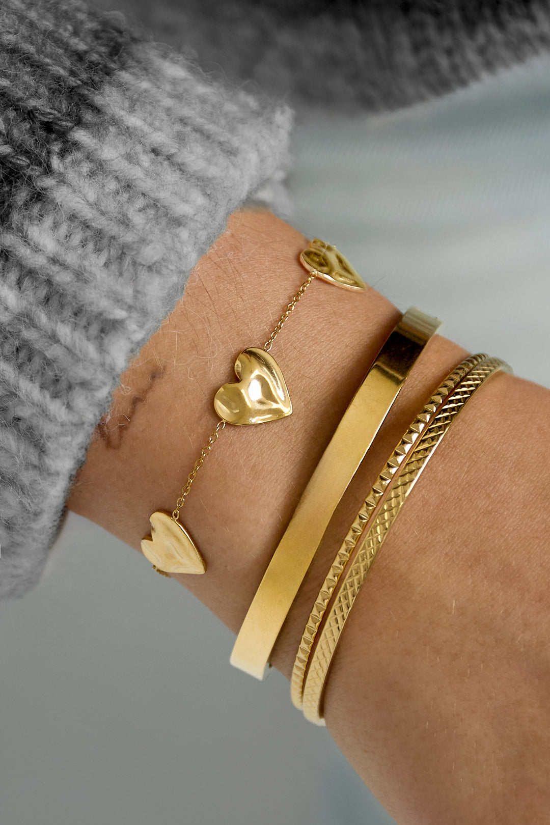 Charm Armbänder Herz Casual Täglich Einfache Serie frauen schmuck