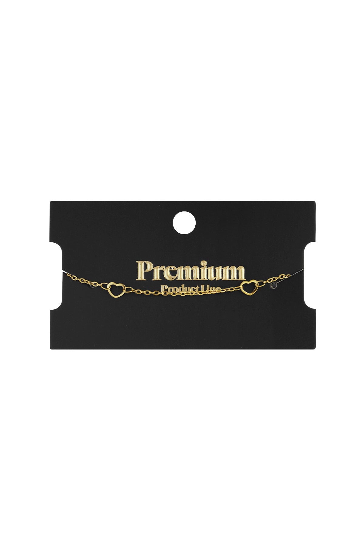 Kettenarmbänder Herz Casual Daily Simple Series Damenschmuck