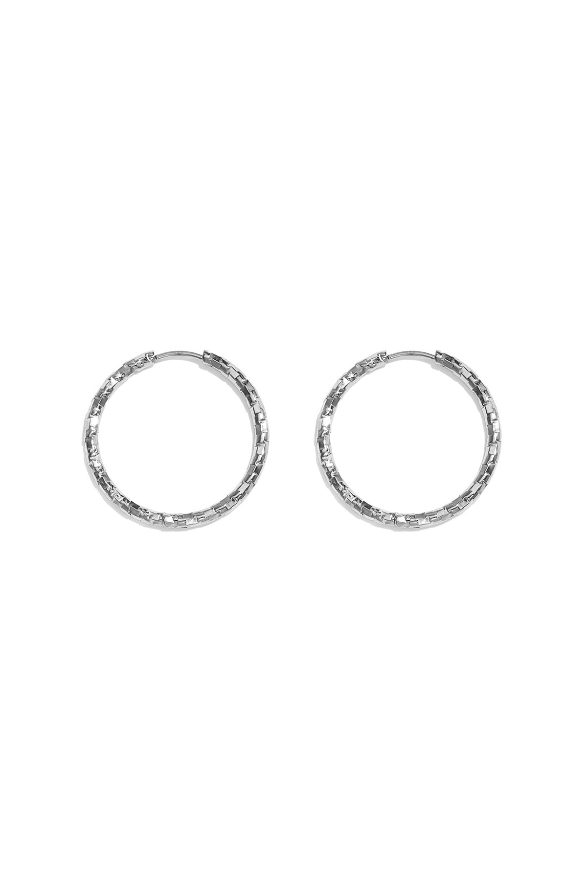 Edelstahl-Ohrring-Sets, schlicht, kreisförmig, Simple-Serie, Damenschmuck