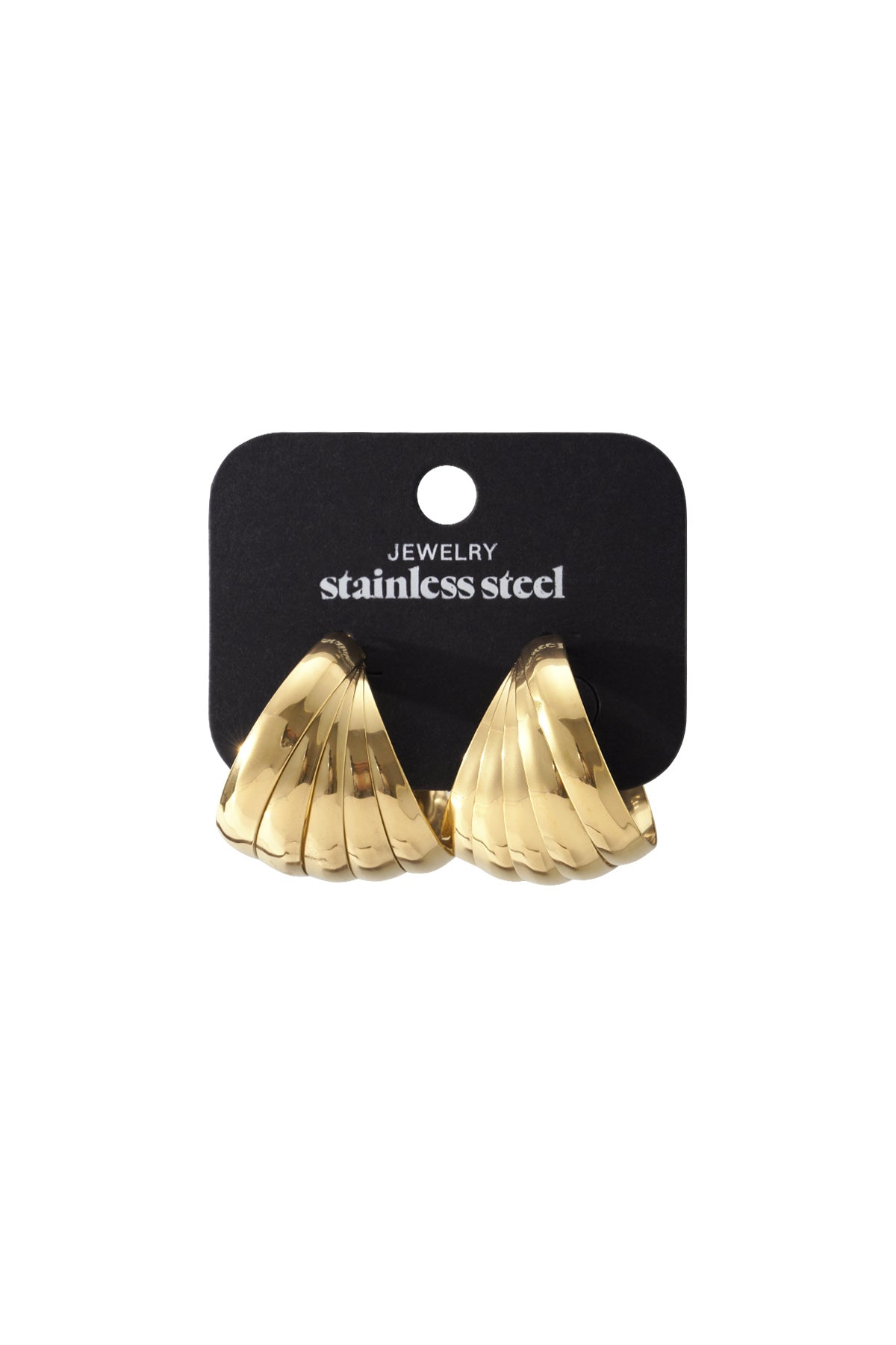 Edelstahl Ohrstecker Geometrisch Casual Daily Simple Serie Damenschmuck