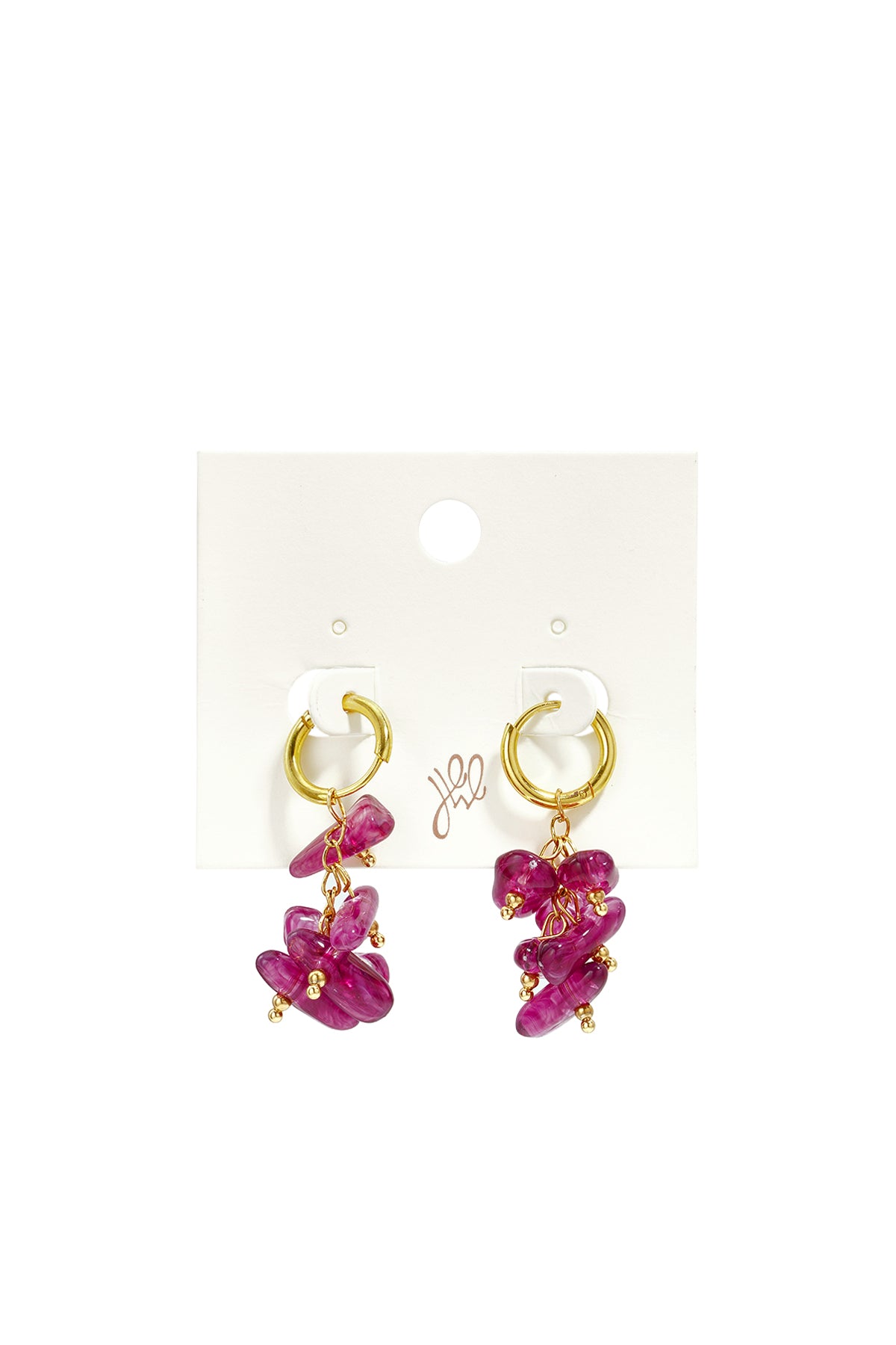 Ohrringe aus Edelstahlperlen, schlichte Alltags-Serie, Damenschmuck