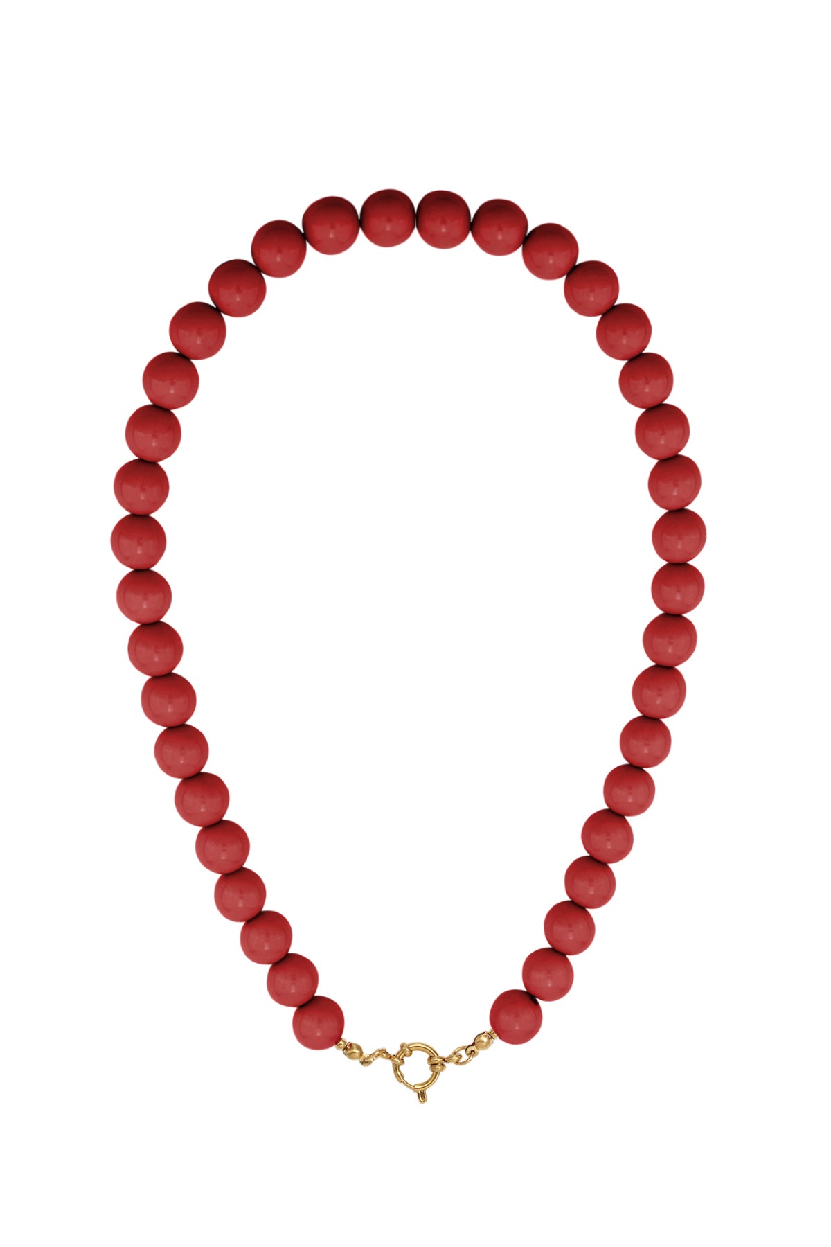 Perlenkette mit Vorderverschluss – 12 mm