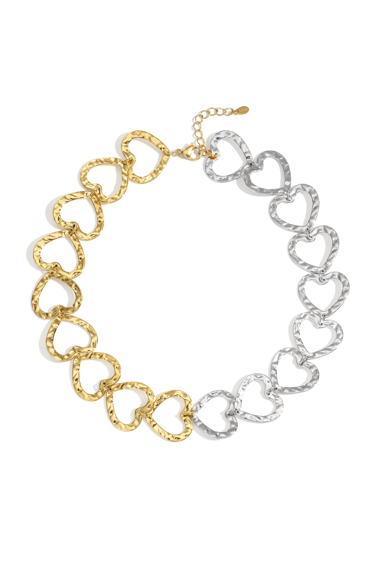 Edelstahl Kette Halsketten Herz Casual Täglich Einfache Serie frauen schmuck