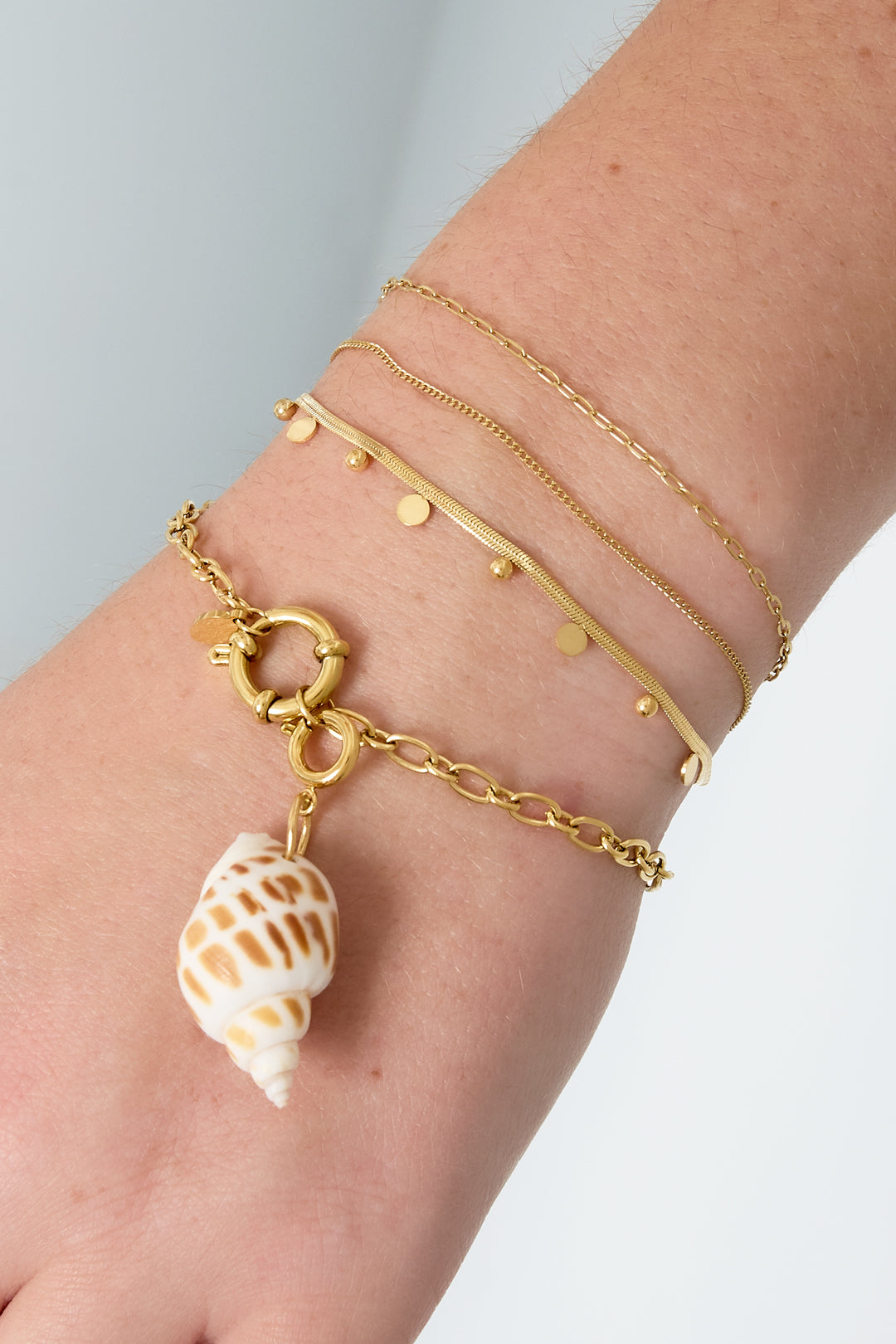 Edelstahl Kette Armbänder Kette DIY Täglich Einfache Serie frauen schmuck