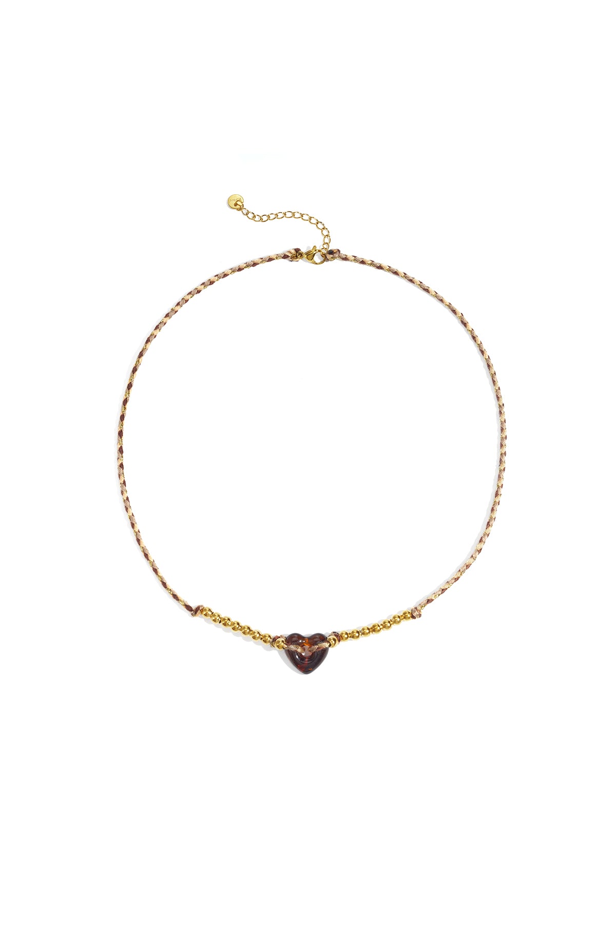 Polyester Perlen Halsketten Herz Casual Täglich Einfache Serie frauen schmuck