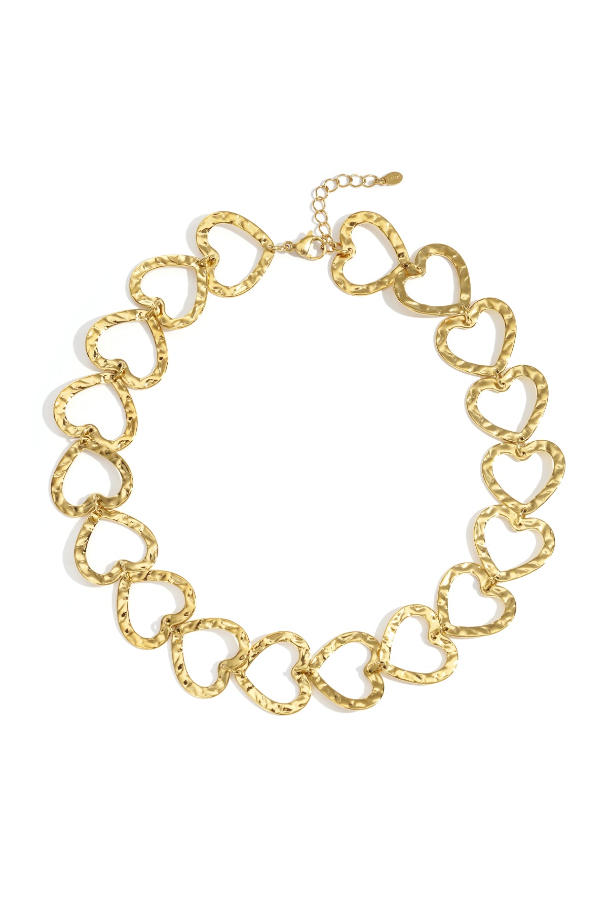 Edelstahl Kette Halsketten Herz Casual Täglich Einfache Serie frauen schmuck